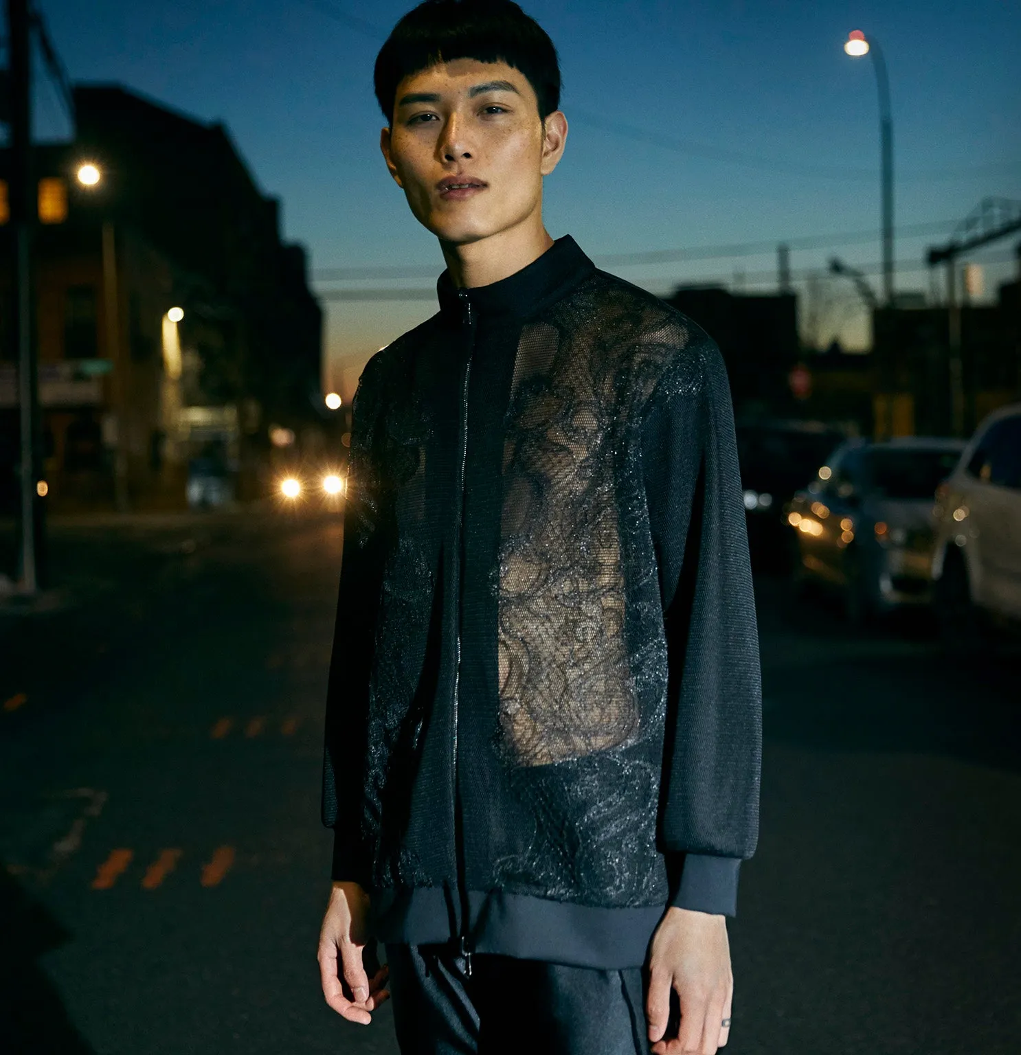 Mesh Lace Jacket - Made To Order