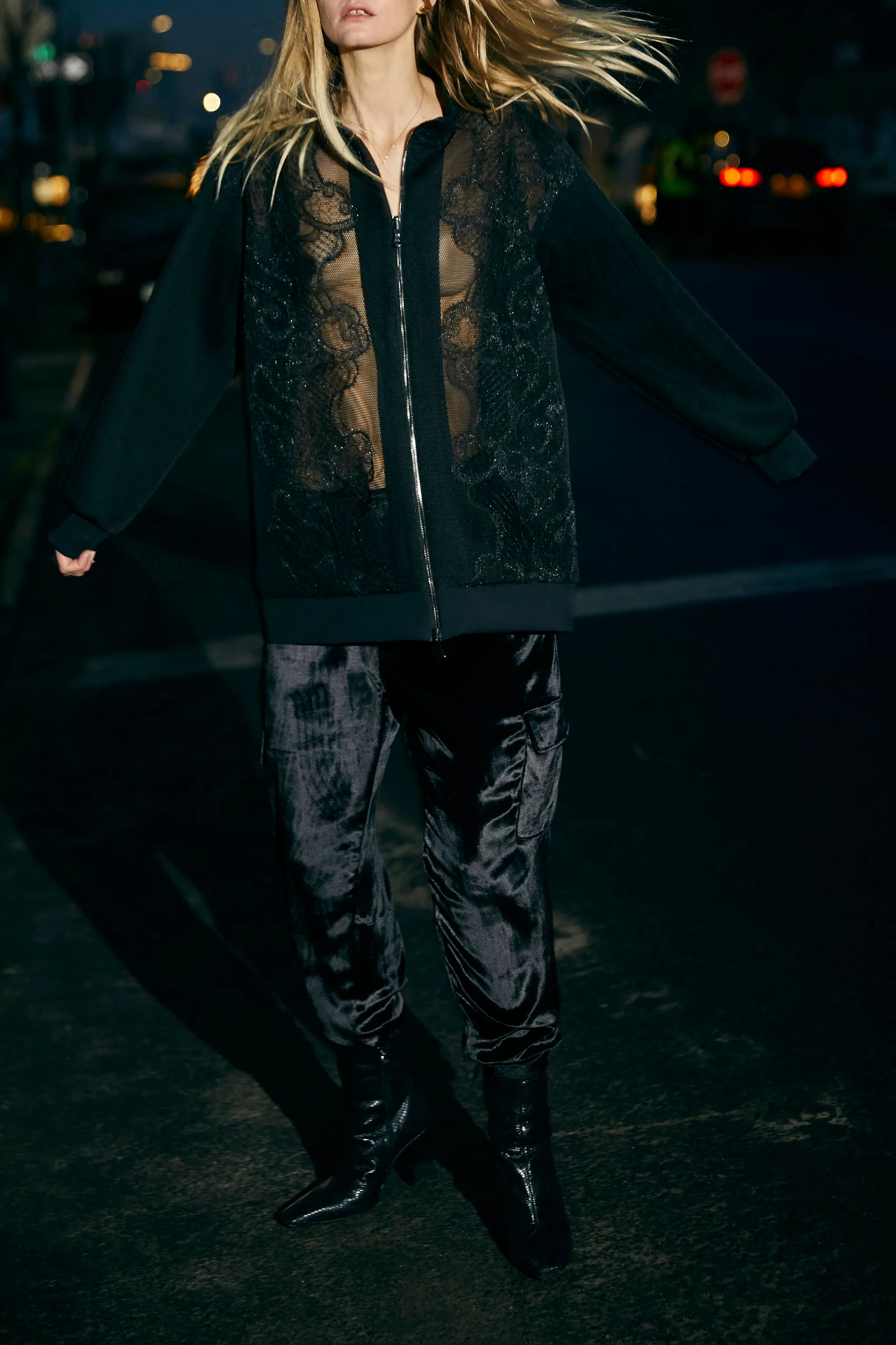 Mesh Lace Jacket - Made To Order