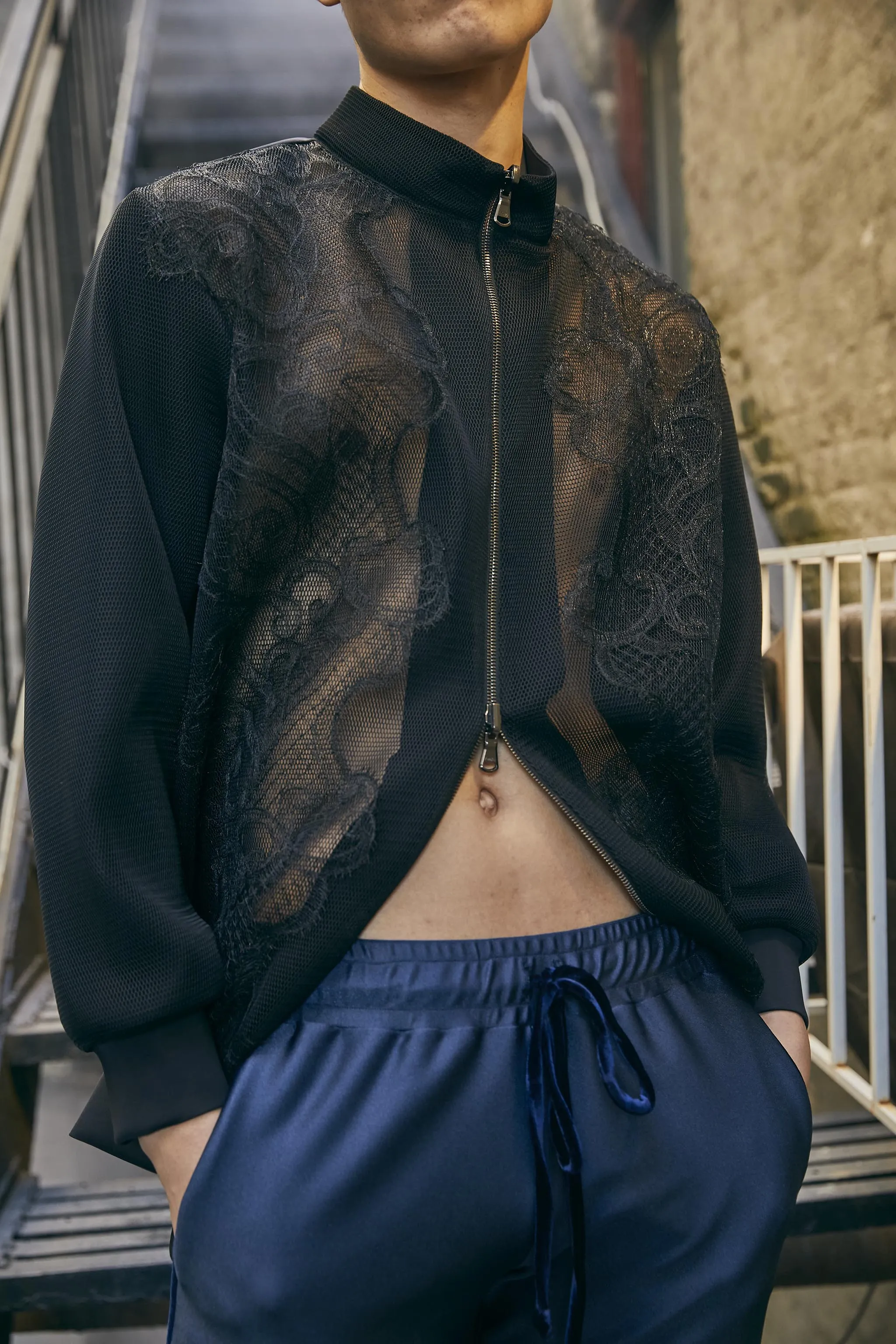 Mesh Lace Jacket - Made To Order