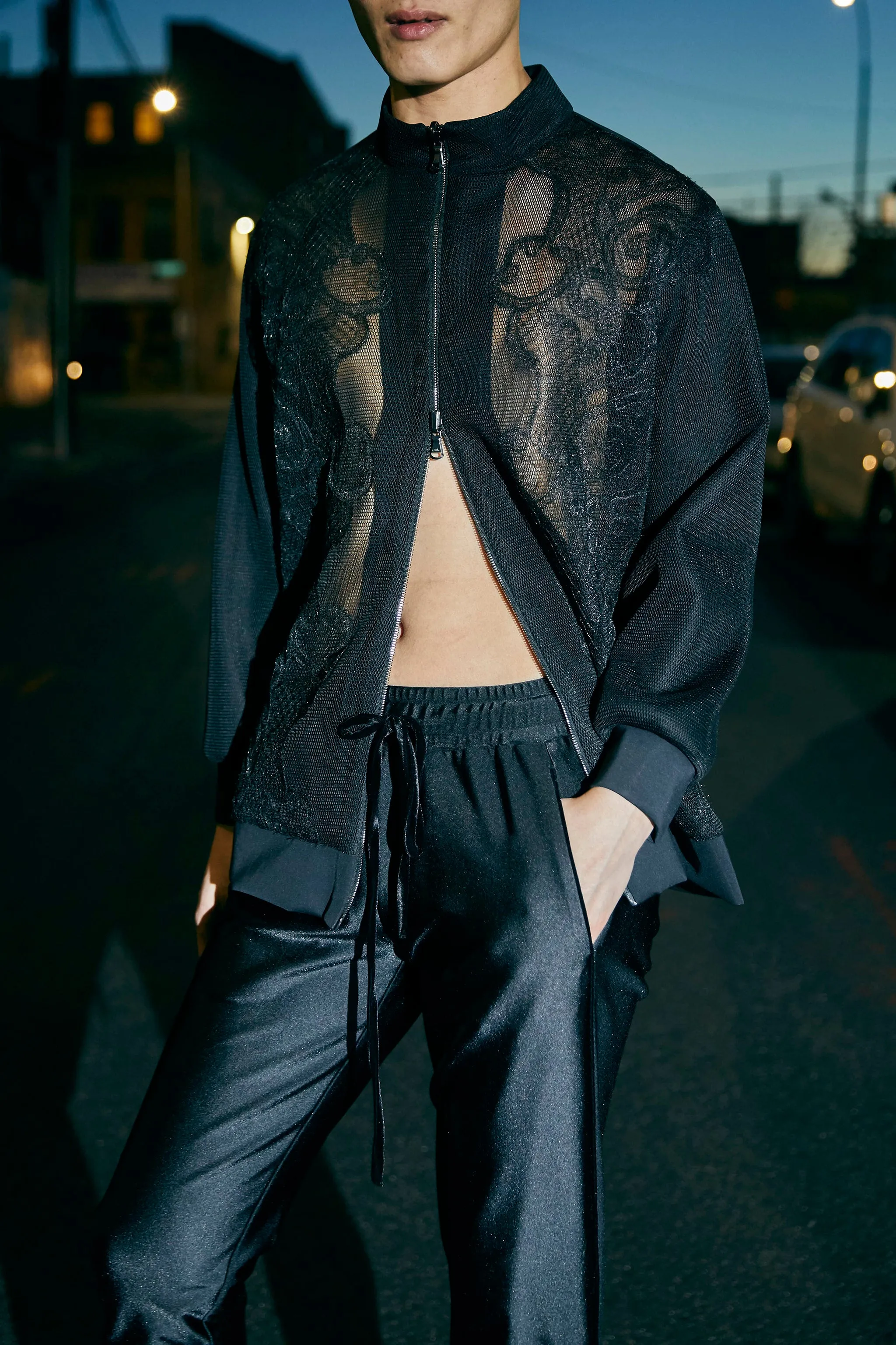 Mesh Lace Jacket - Made To Order