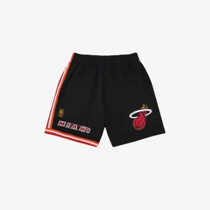 Miami Heat 96-97 HWC Youth Swingman Shorts - Black