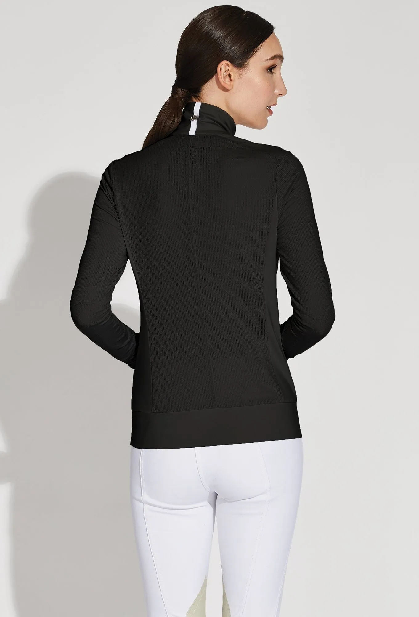 Mica Mesh Zip Up