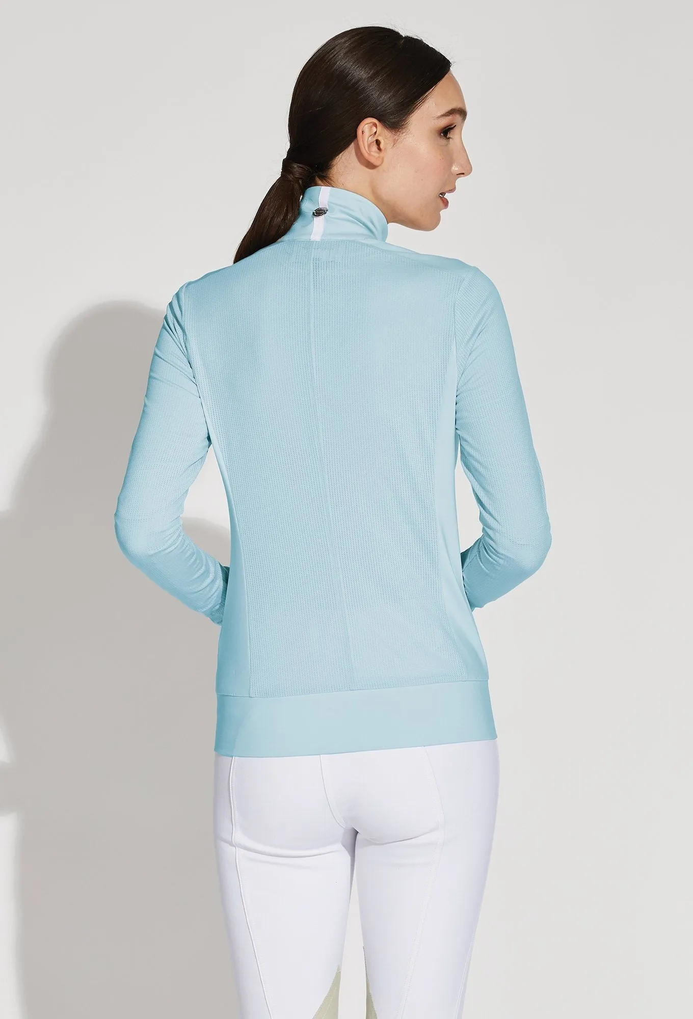 Mica Mesh Zip Up