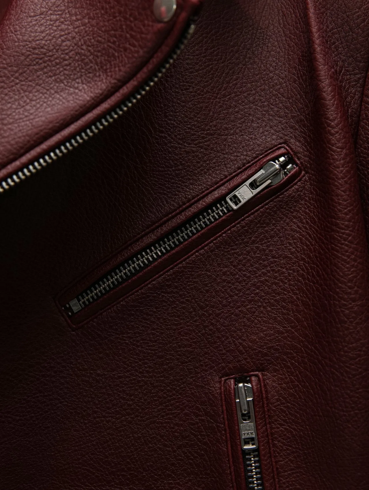 Mikal Burgundy Jacket