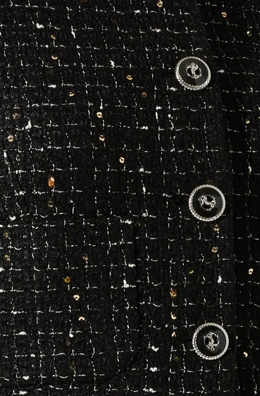 Milena Cropped Tweed Jacket