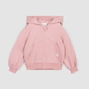 Miles The Label | Rose Miles Basics Girls' Zip-Up Hoodie