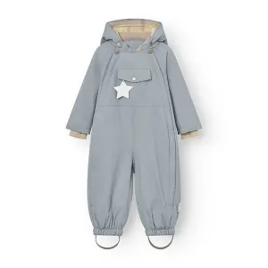 Mini A Ture - Wisti fleece lined snowsuit - Citadel blue