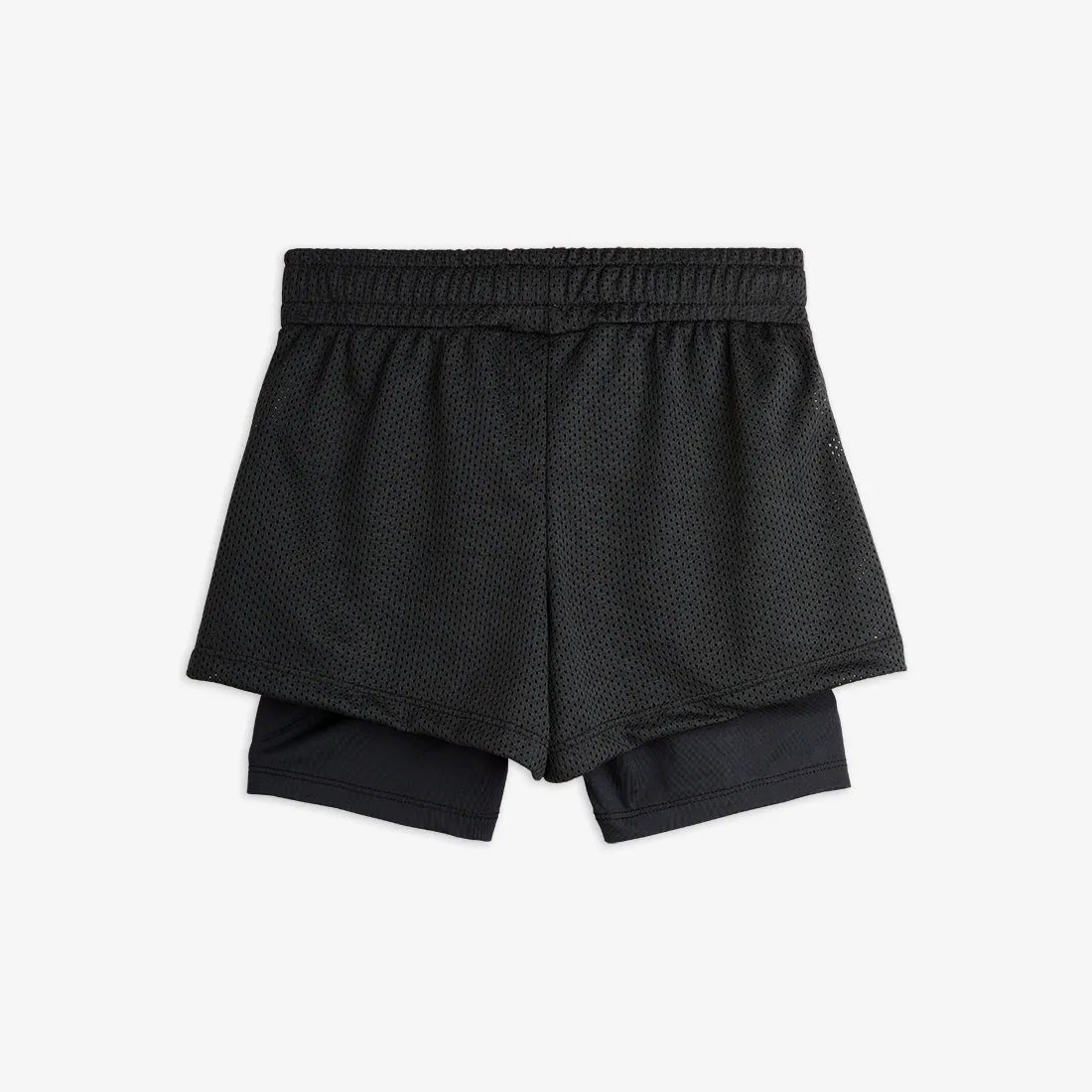 Mini Rodini | MR sport combined shorts- Black