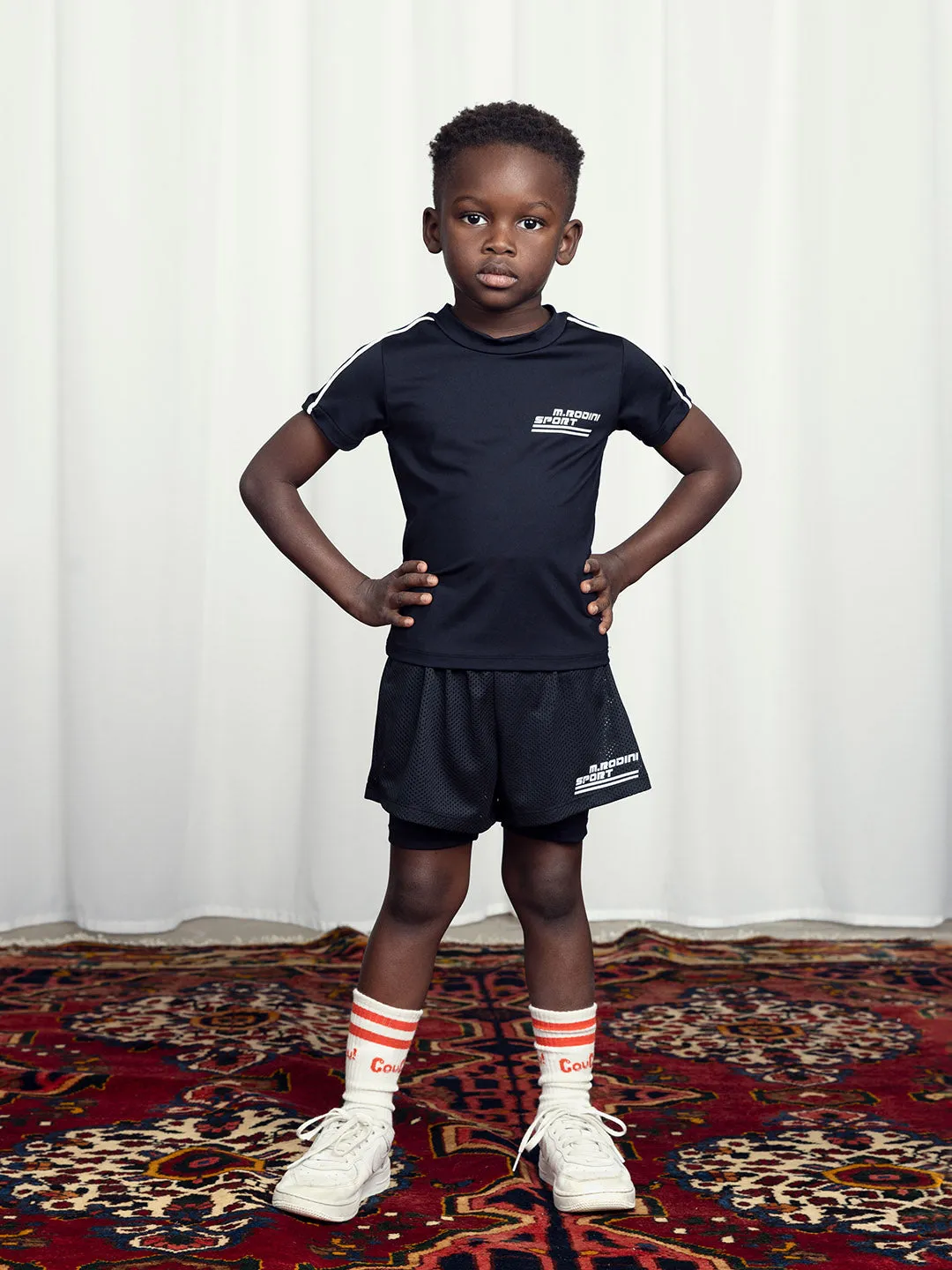 Mini Rodini | MR sport combined shorts- Black