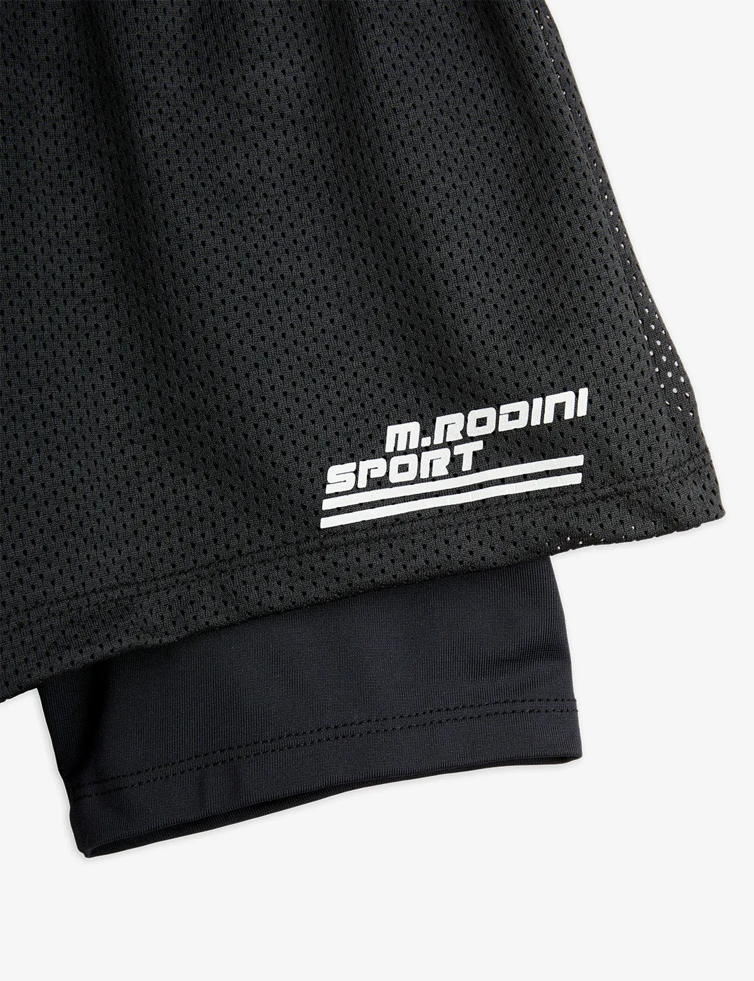 Mini Rodini | MR sport combined shorts- Black