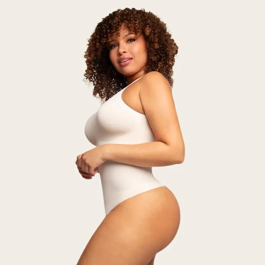 Mireille - Elegant High Neck Women's Shaping Bodysuit 1 1 free