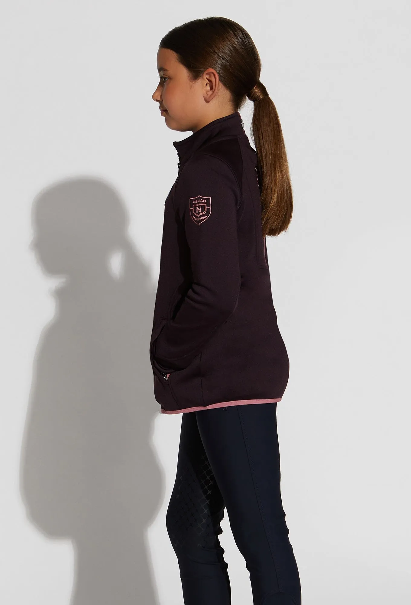 Missy Velour-Lined Zip-Up