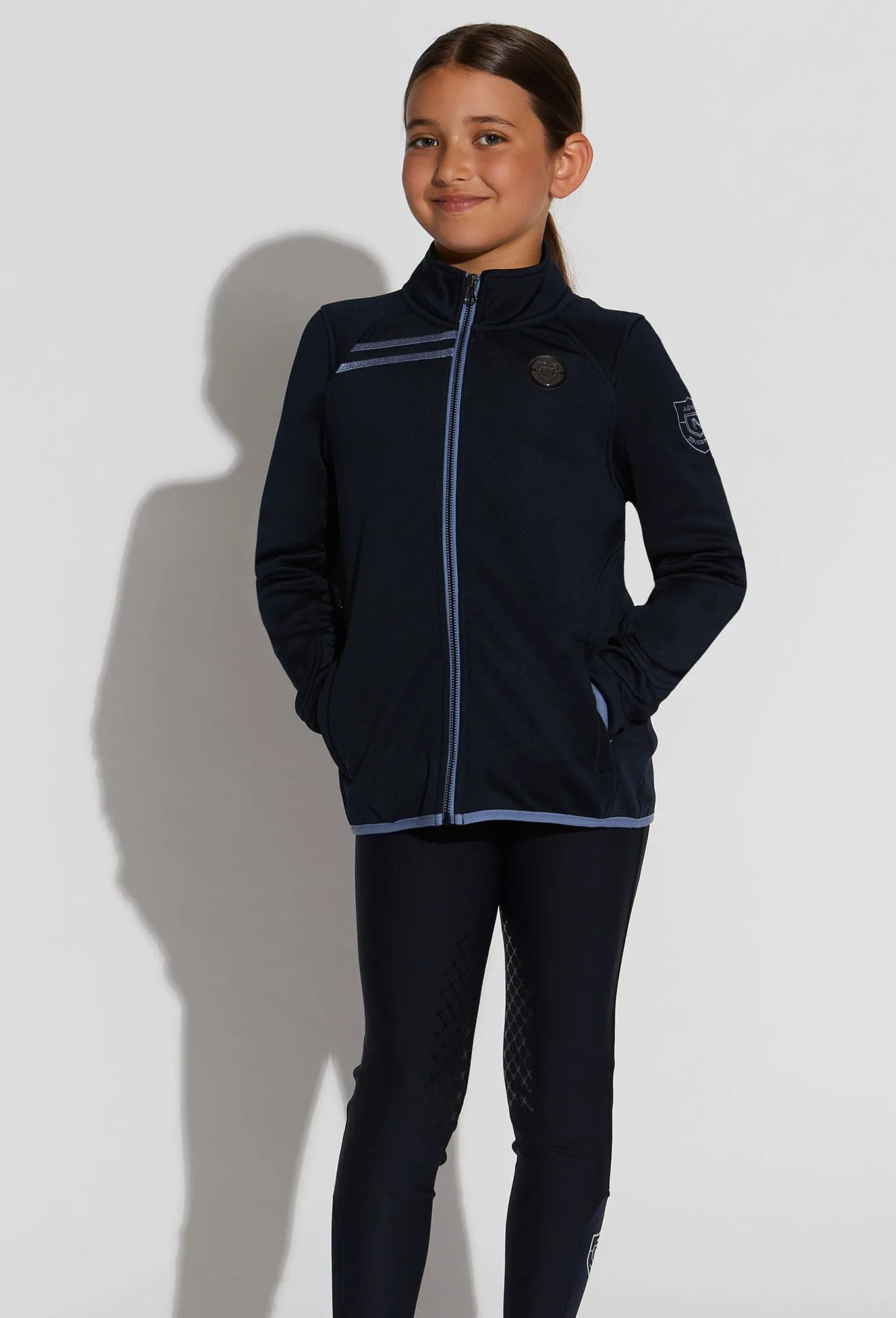 Missy Velour-Lined Zip-Up