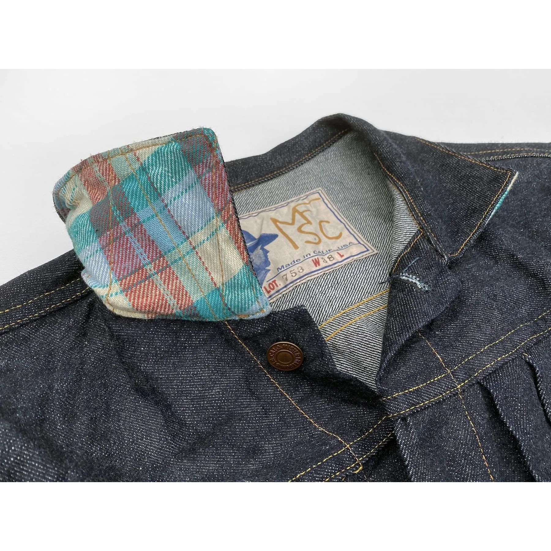 【MISTER FREEDOM】RANCH BLOUSE - SC66 DENIM / 旗艦一二代農場外套