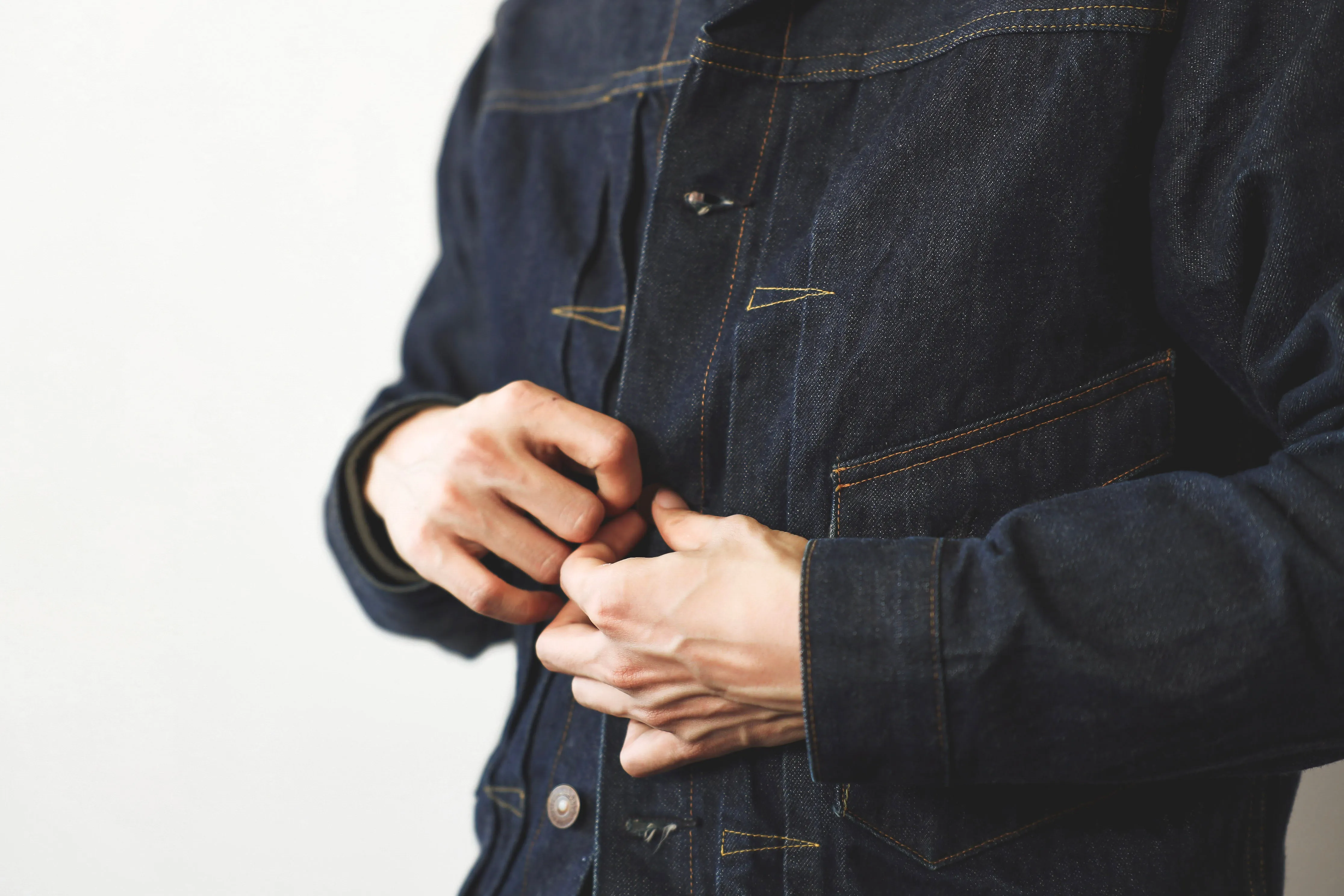 【MISTER FREEDOM】RANCH BLOUSE - SC66 DENIM / 旗艦一二代農場外套