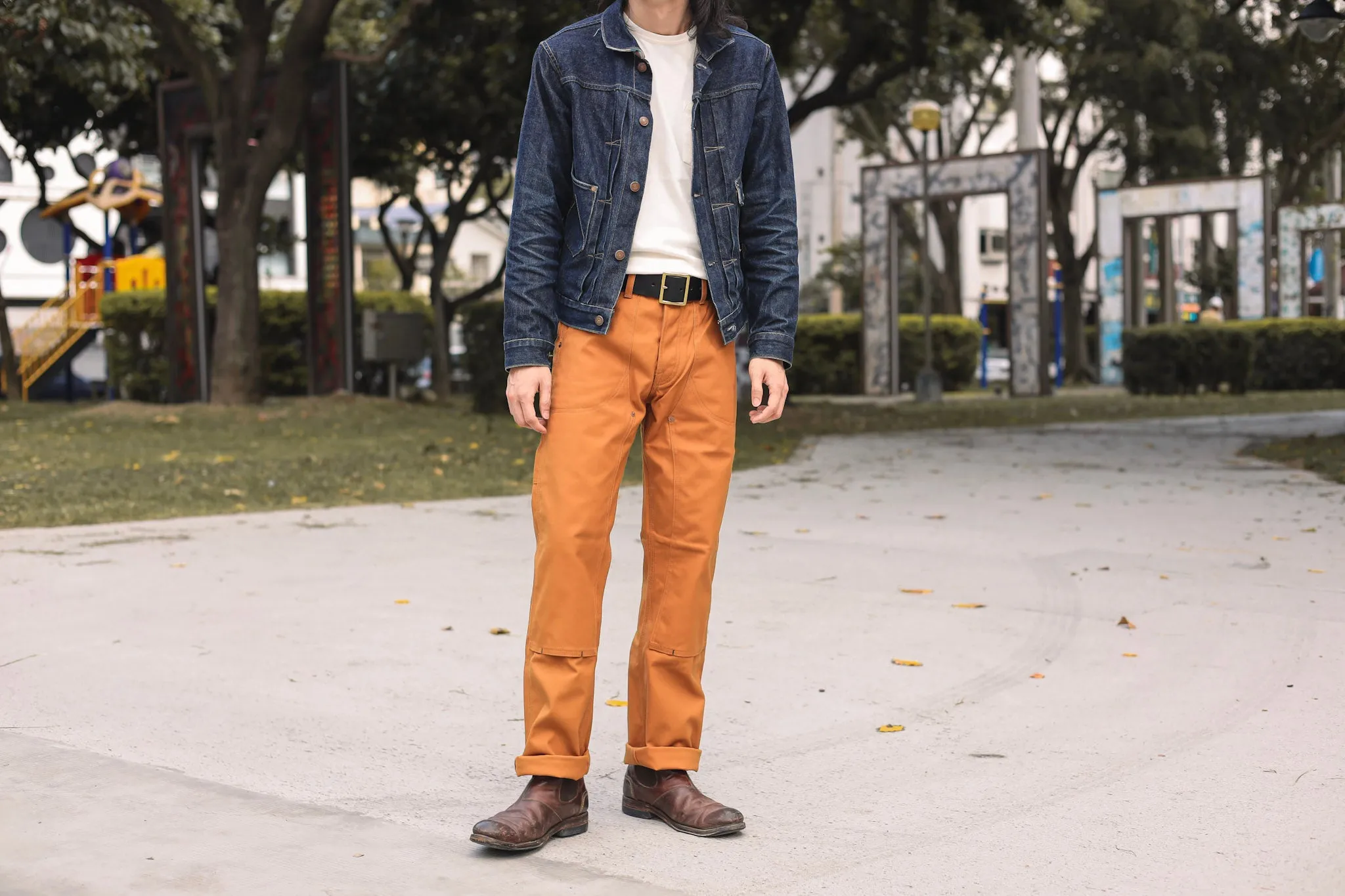 【MISTER FREEDOM】RANCH BLOUSE - SC66 DENIM / 旗艦一二代農場外套