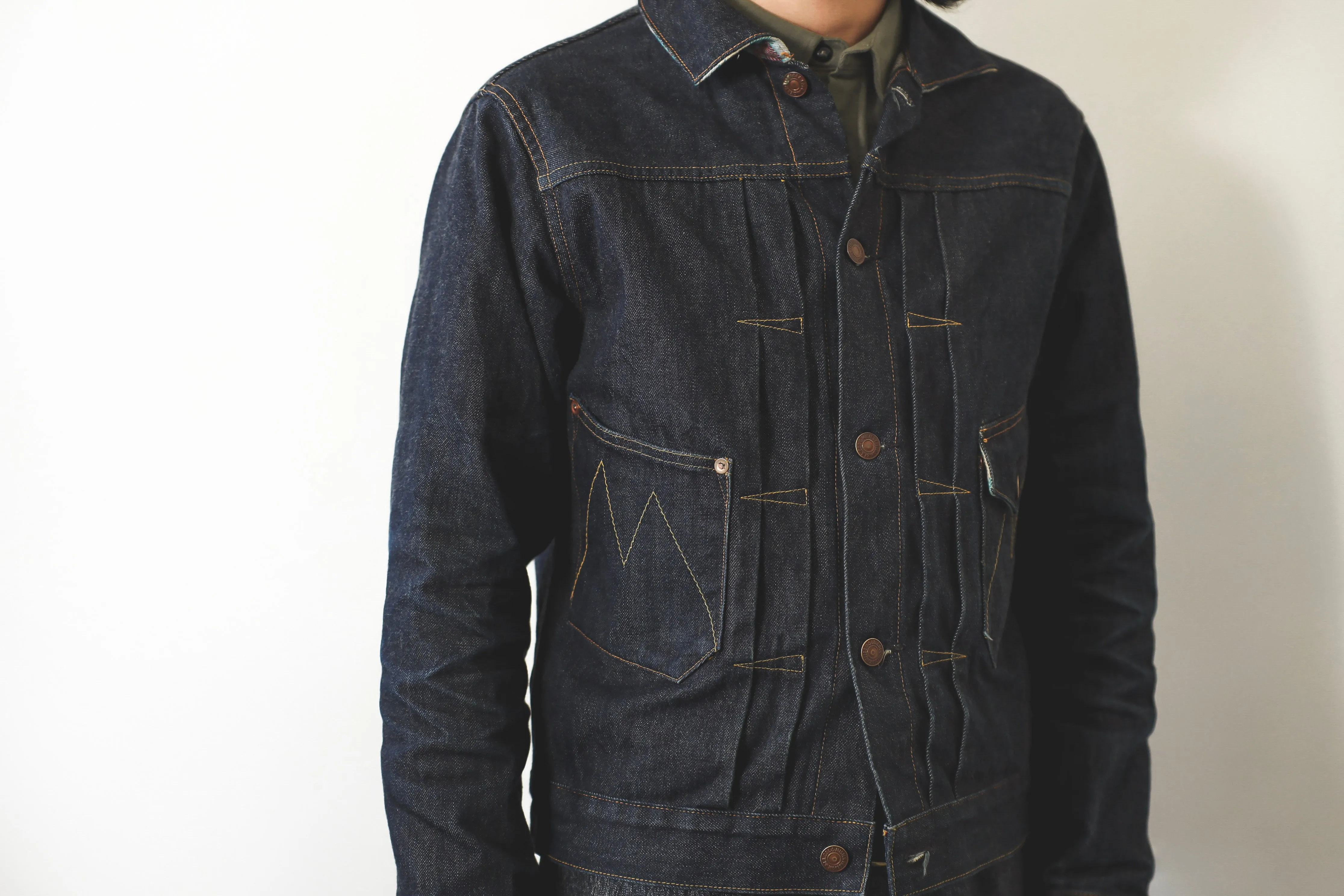 【MISTER FREEDOM】RANCH BLOUSE - SC66 DENIM / 旗艦一二代農場外套