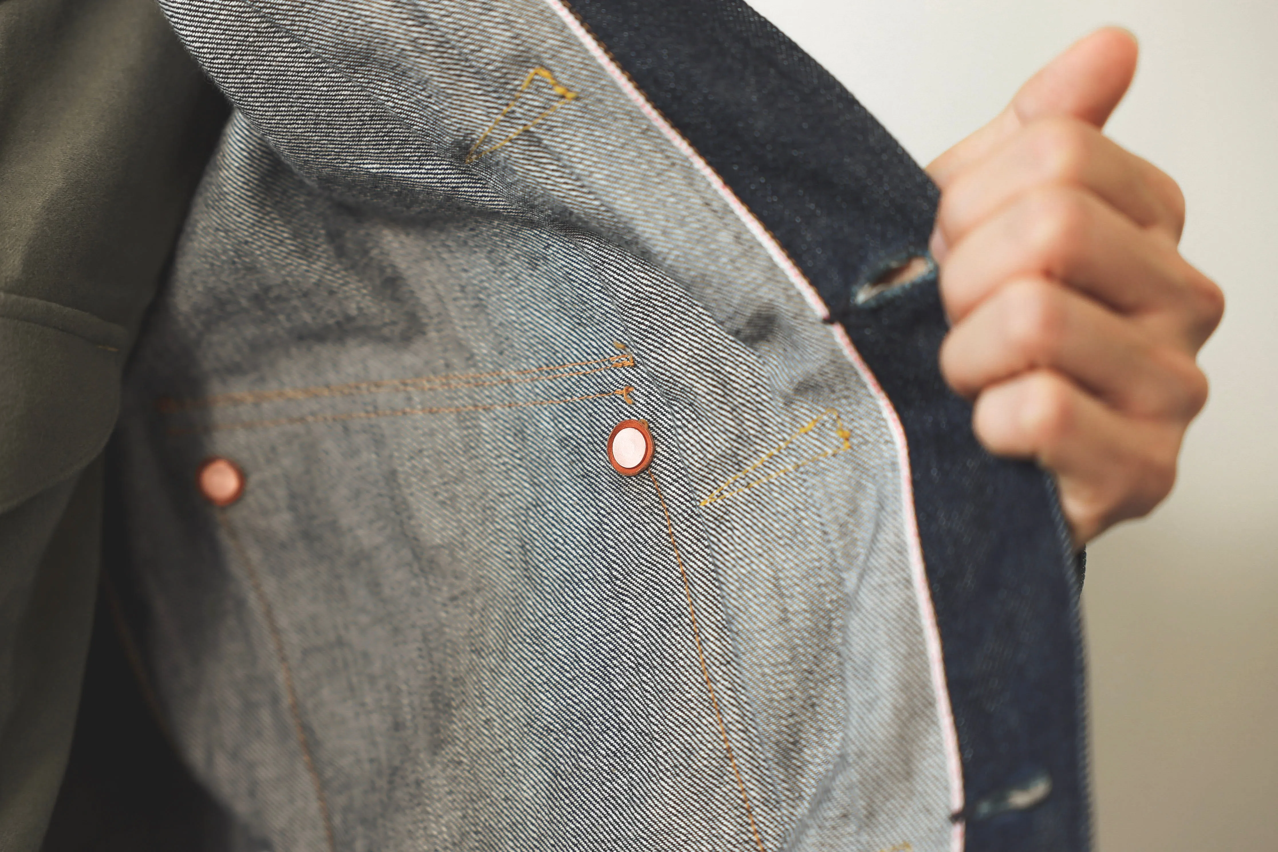 【MISTER FREEDOM】RANCH BLOUSE - SC66 DENIM / 旗艦一二代農場外套