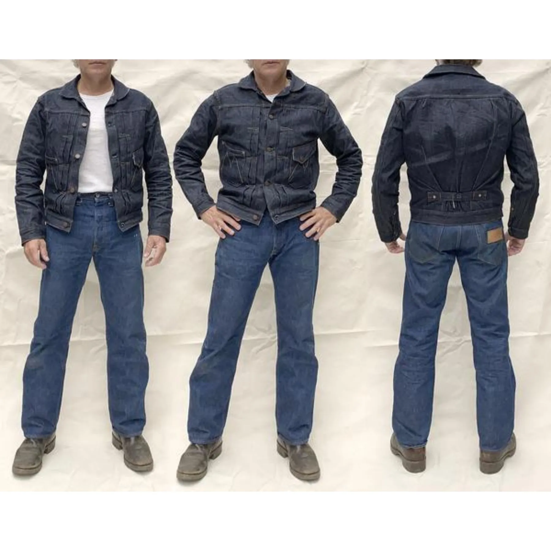 【MISTER FREEDOM】RANCH BLOUSE - SC66 DENIM / 旗艦一二代農場外套
