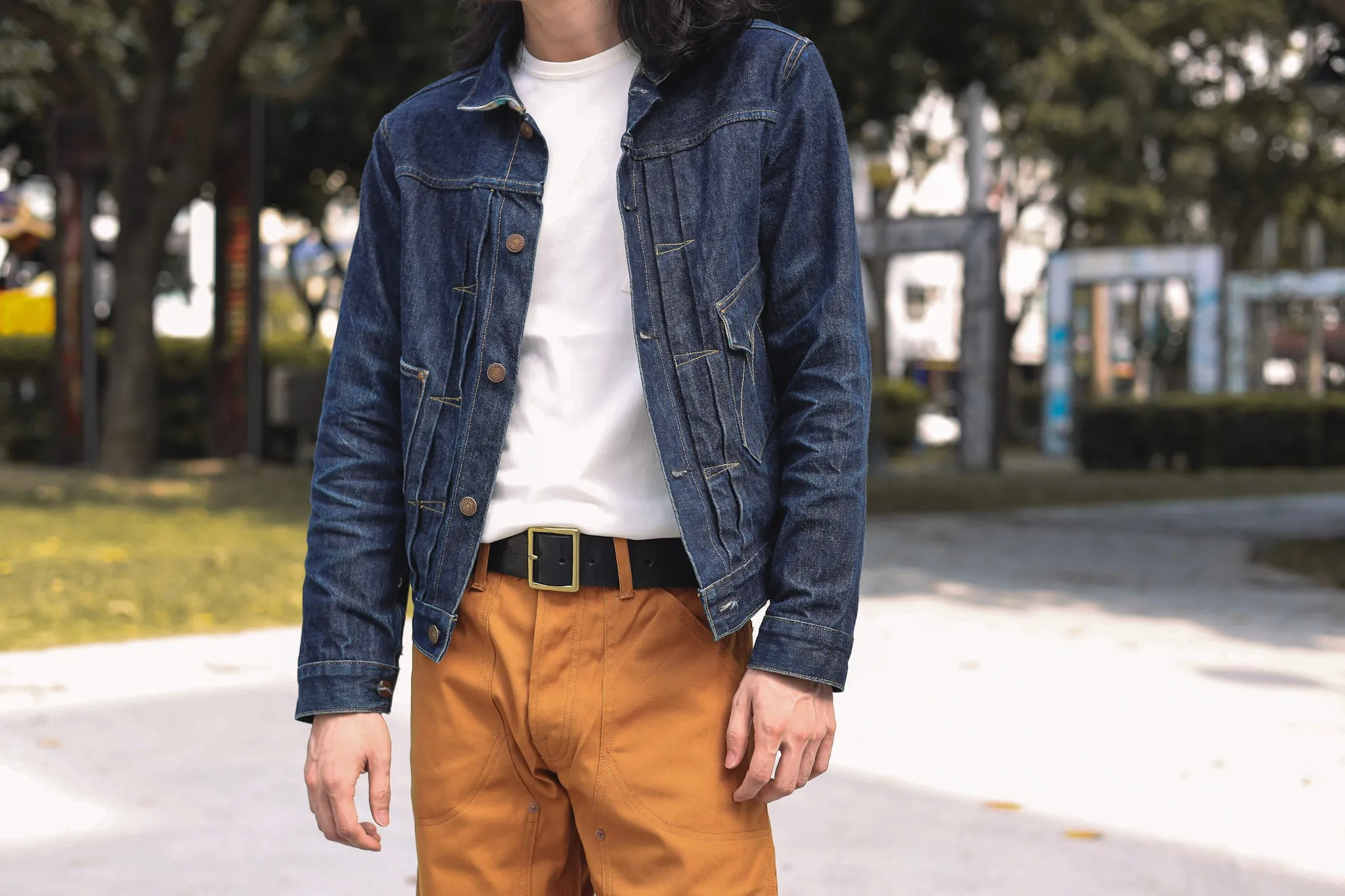 【MISTER FREEDOM】RANCH BLOUSE - SC66 DENIM / 旗艦一二代農場外套