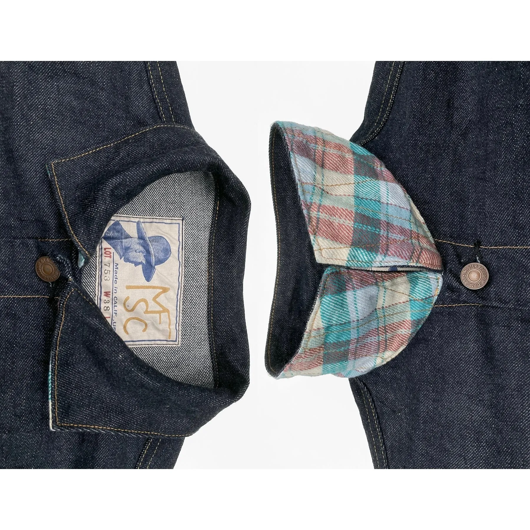 【MISTER FREEDOM】RANCH BLOUSE - SC66 DENIM / 旗艦一二代農場外套