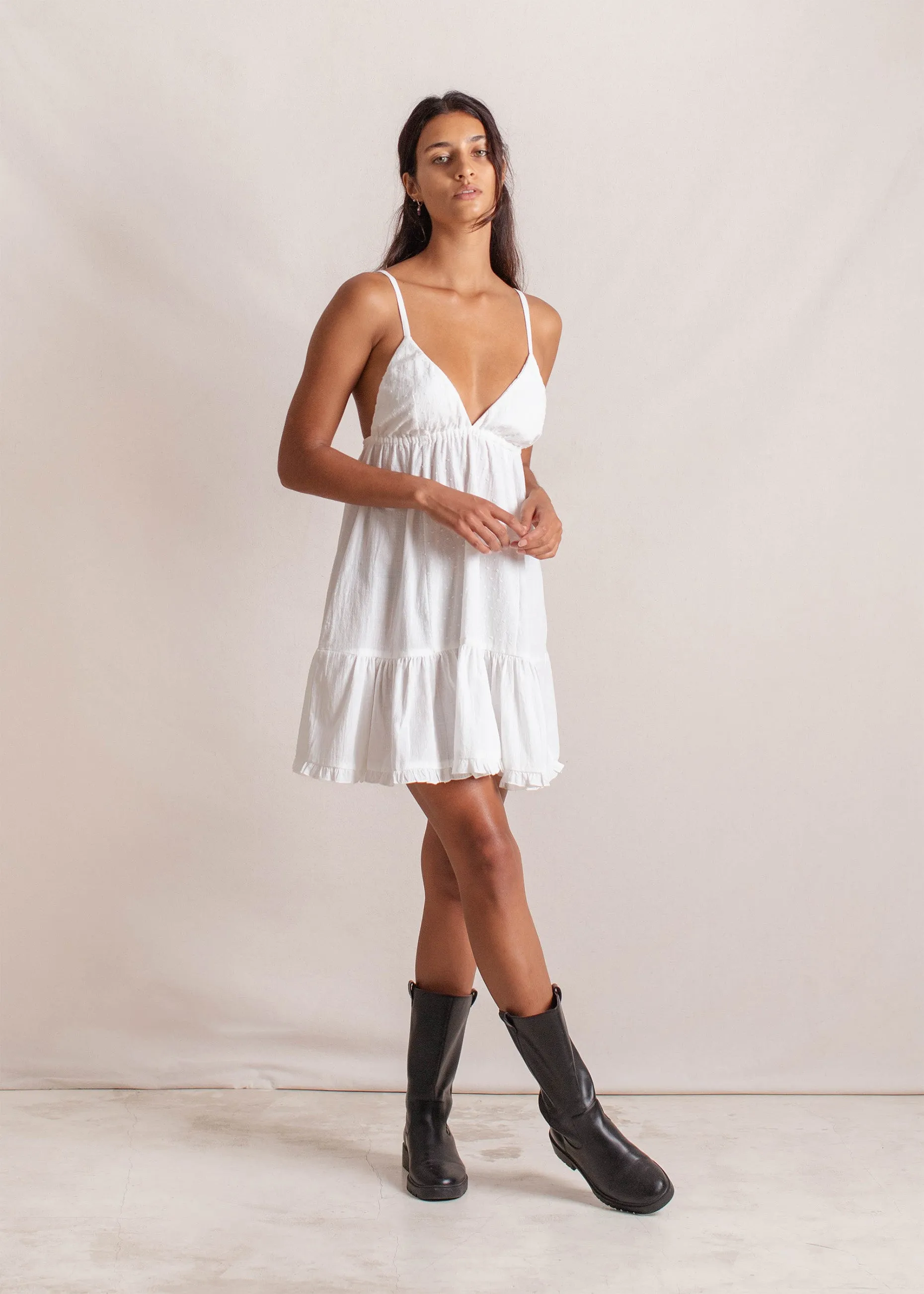 Mökki Dress Off White