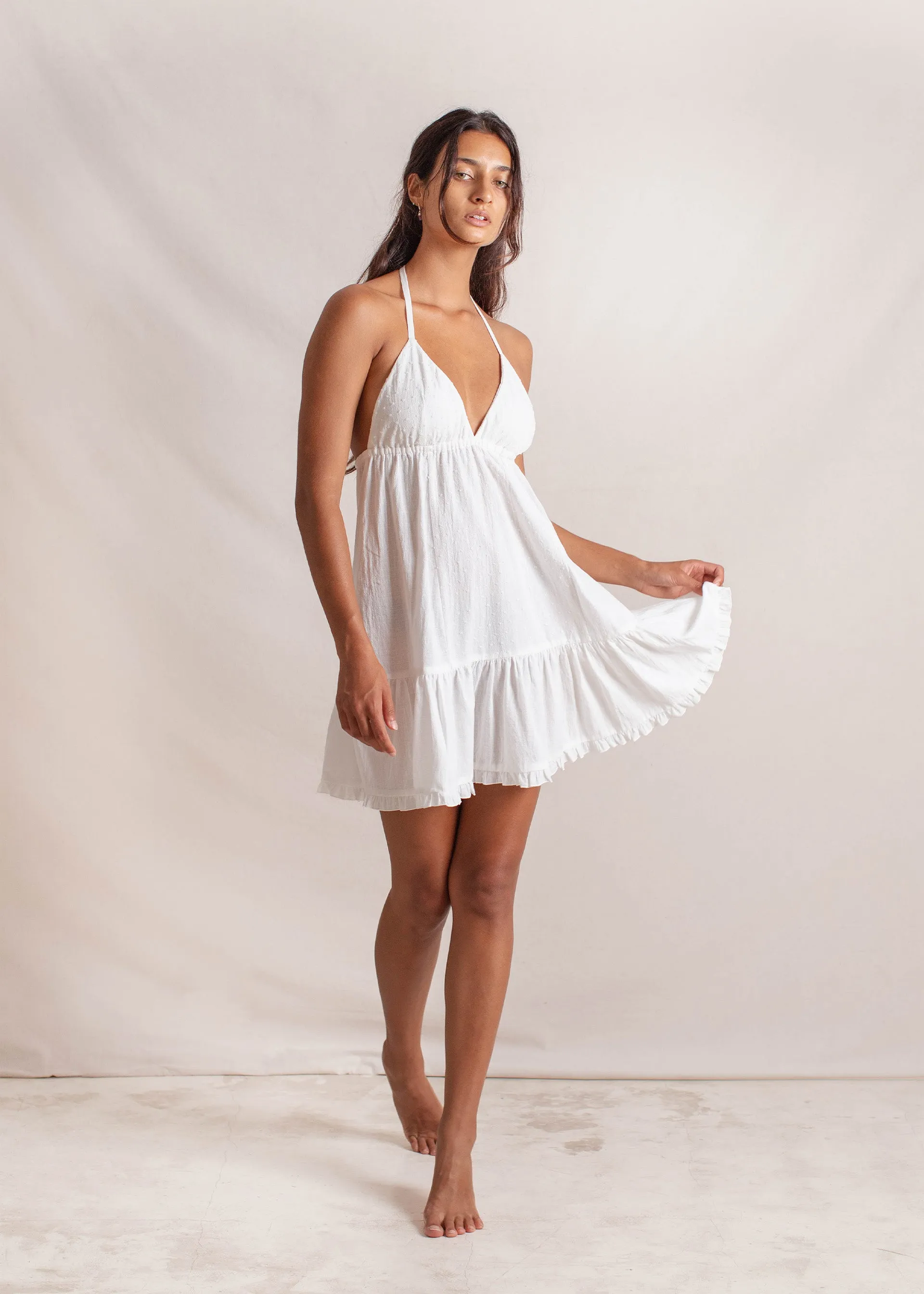 Mökki Dress Off White