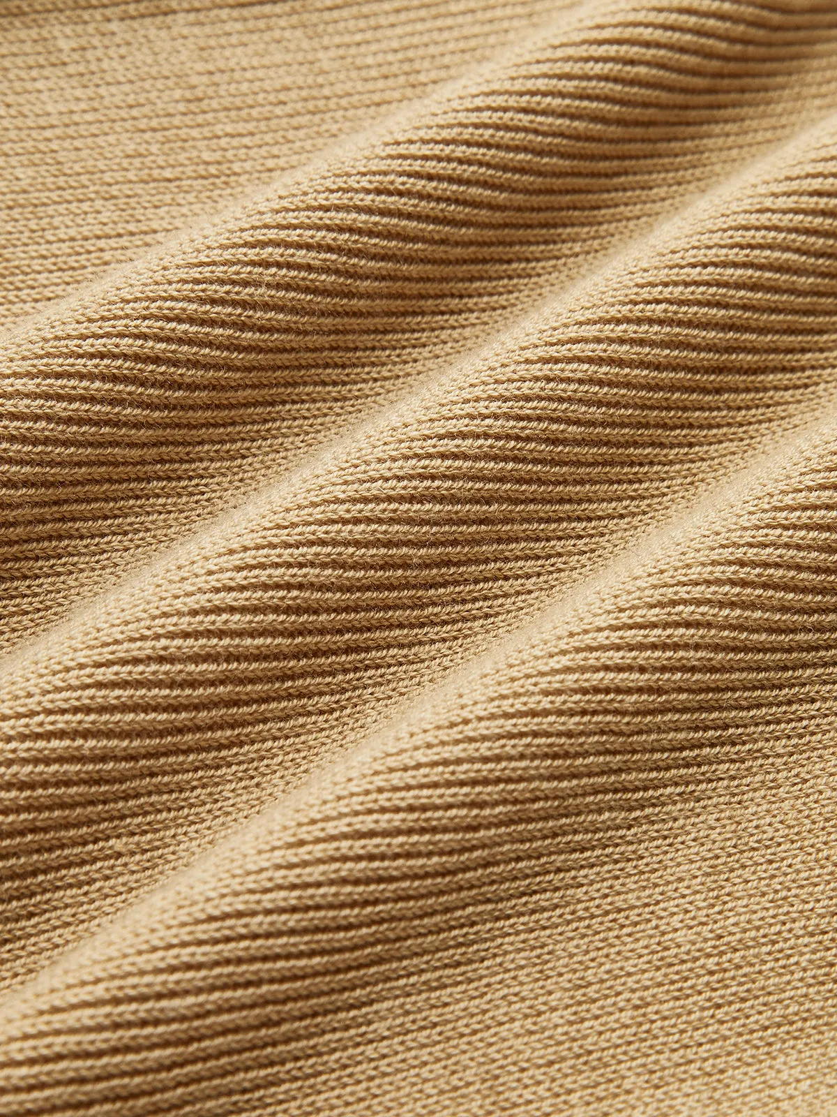 Mock Neck High Stretch Sweater