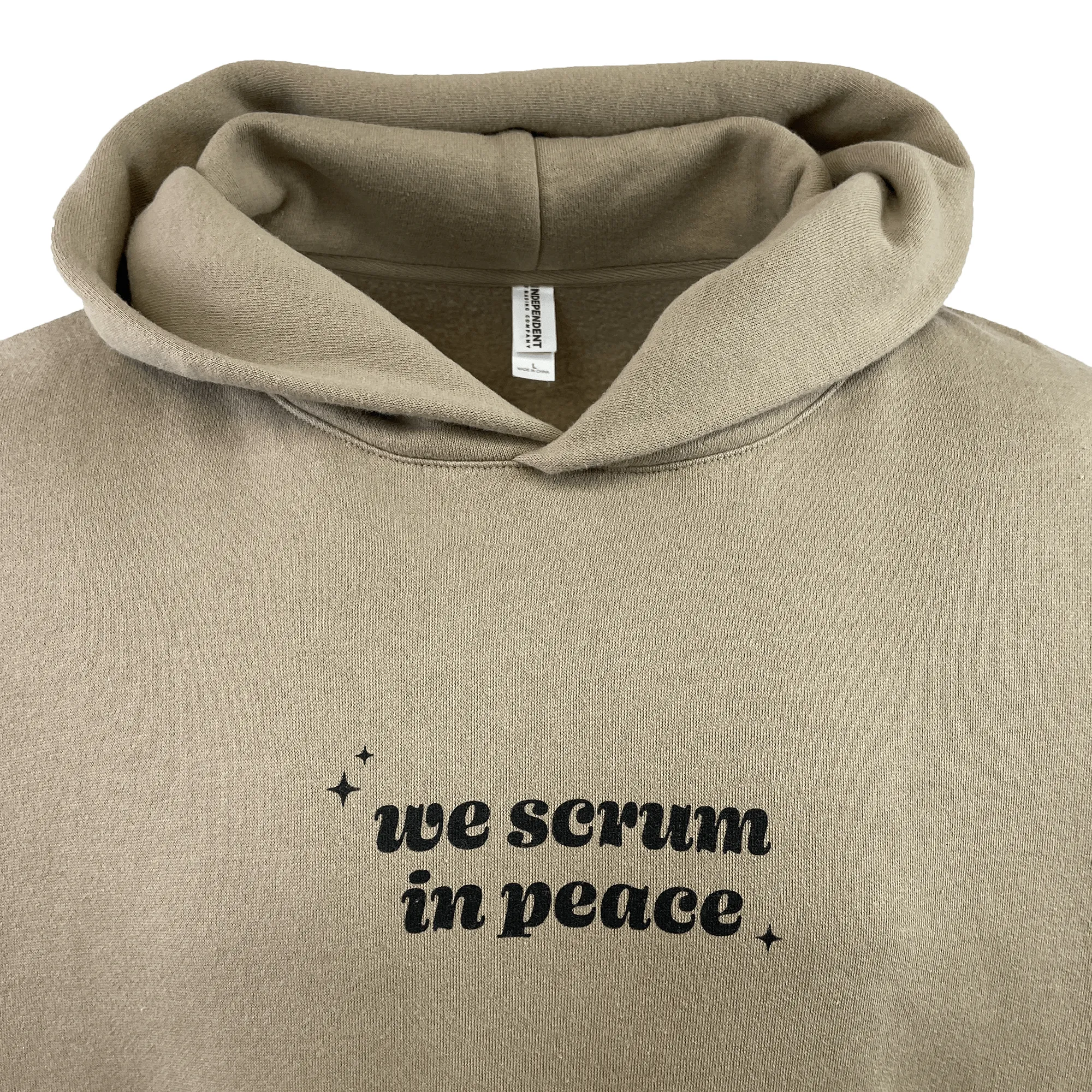 Modish Rugger Limited Edition "We Scrum in Peace" Pullover Hoodie