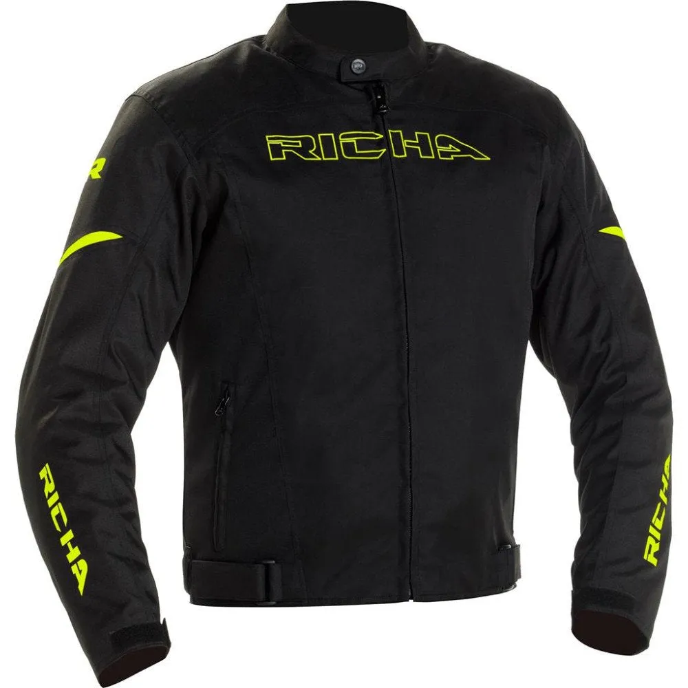 Moto Jacket Richa Buster WP Jacket, Black/Yellow