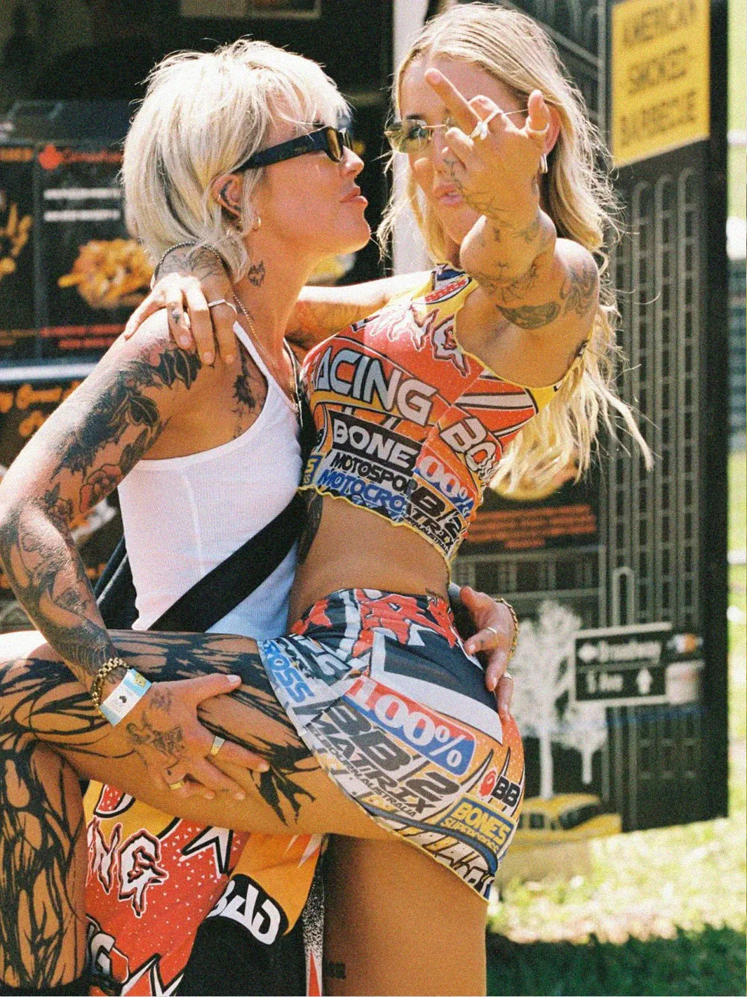 MOTOCROSS MESH SKIRT