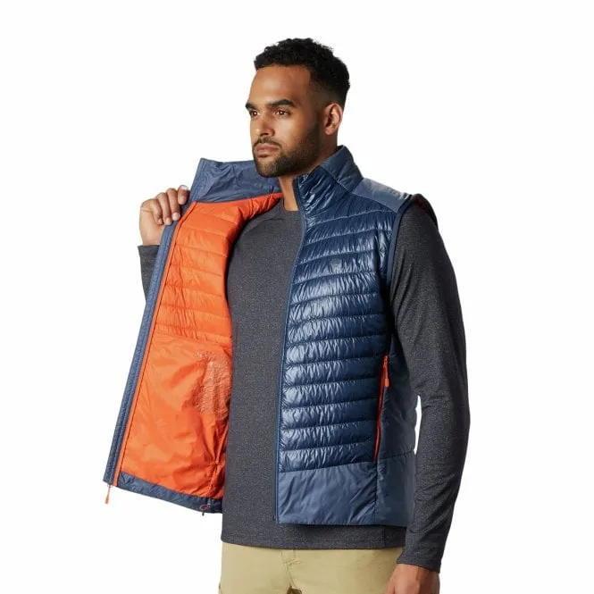 Mountain Hardwear Men's Ghost Shadow Vest - Small - Zinc