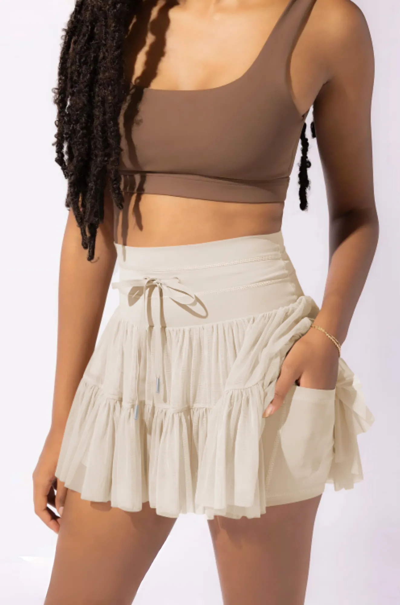 Mozy Skirt - Layered Skirt for Woman