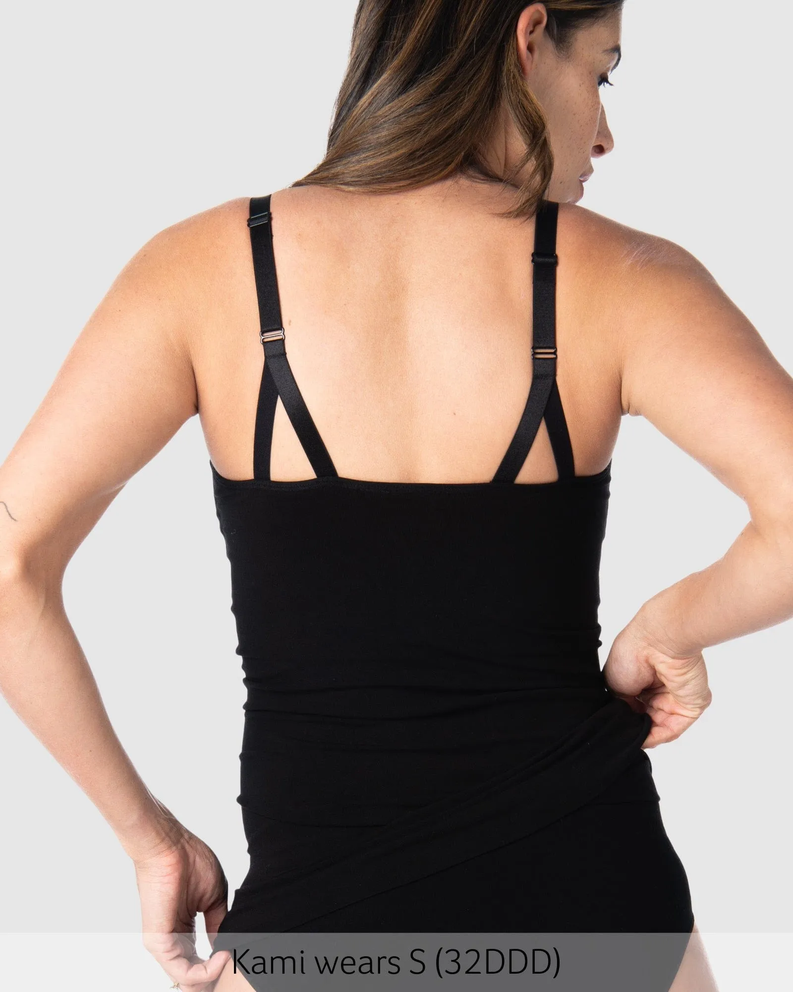 My Necessity Nursing Tank - Black