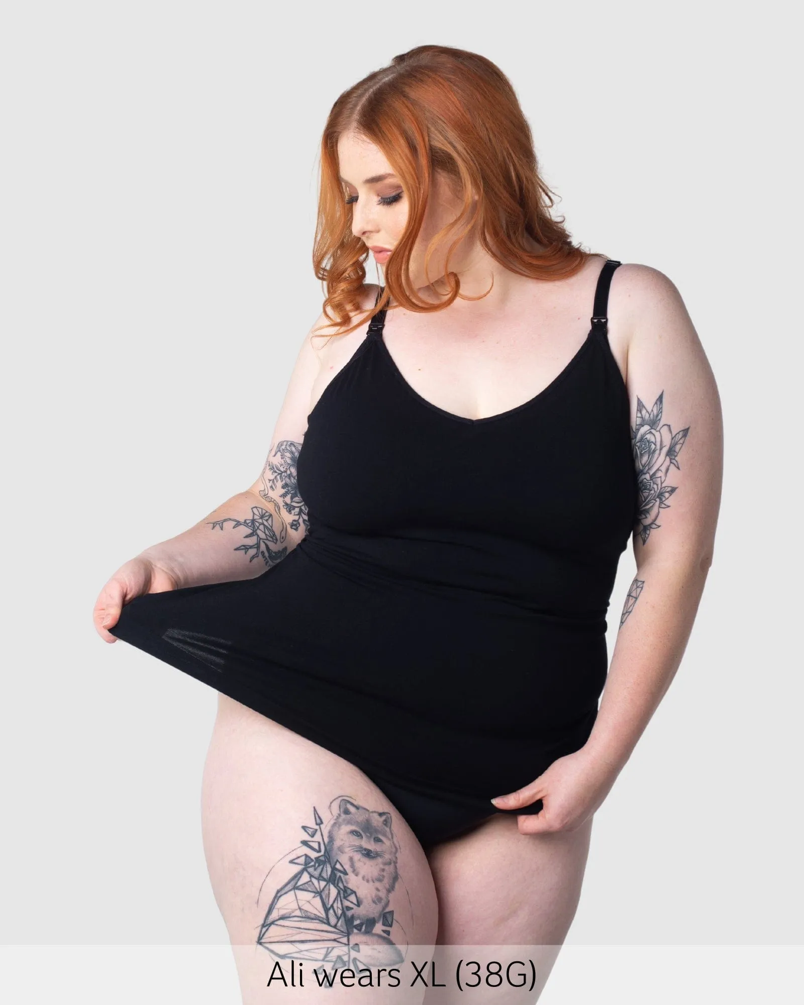 My Necessity Nursing Tank - Black