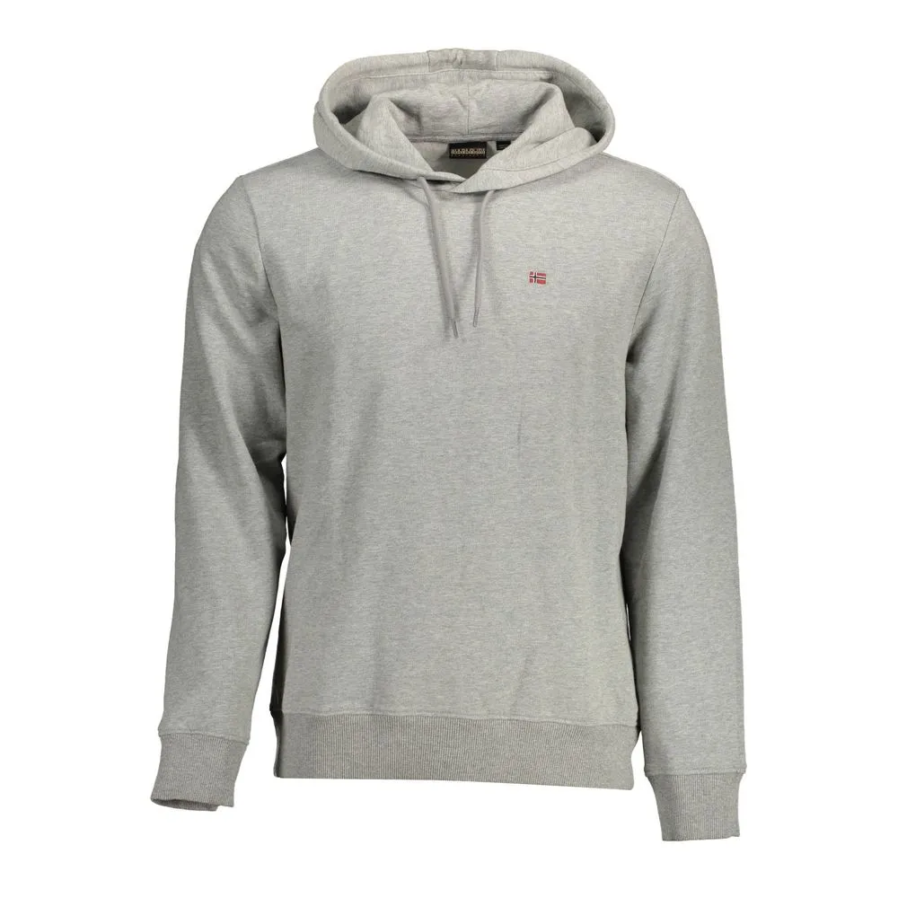 Napapijri Brown Cotton Men Sweater