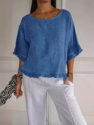 Nathalie | Linen Shirt