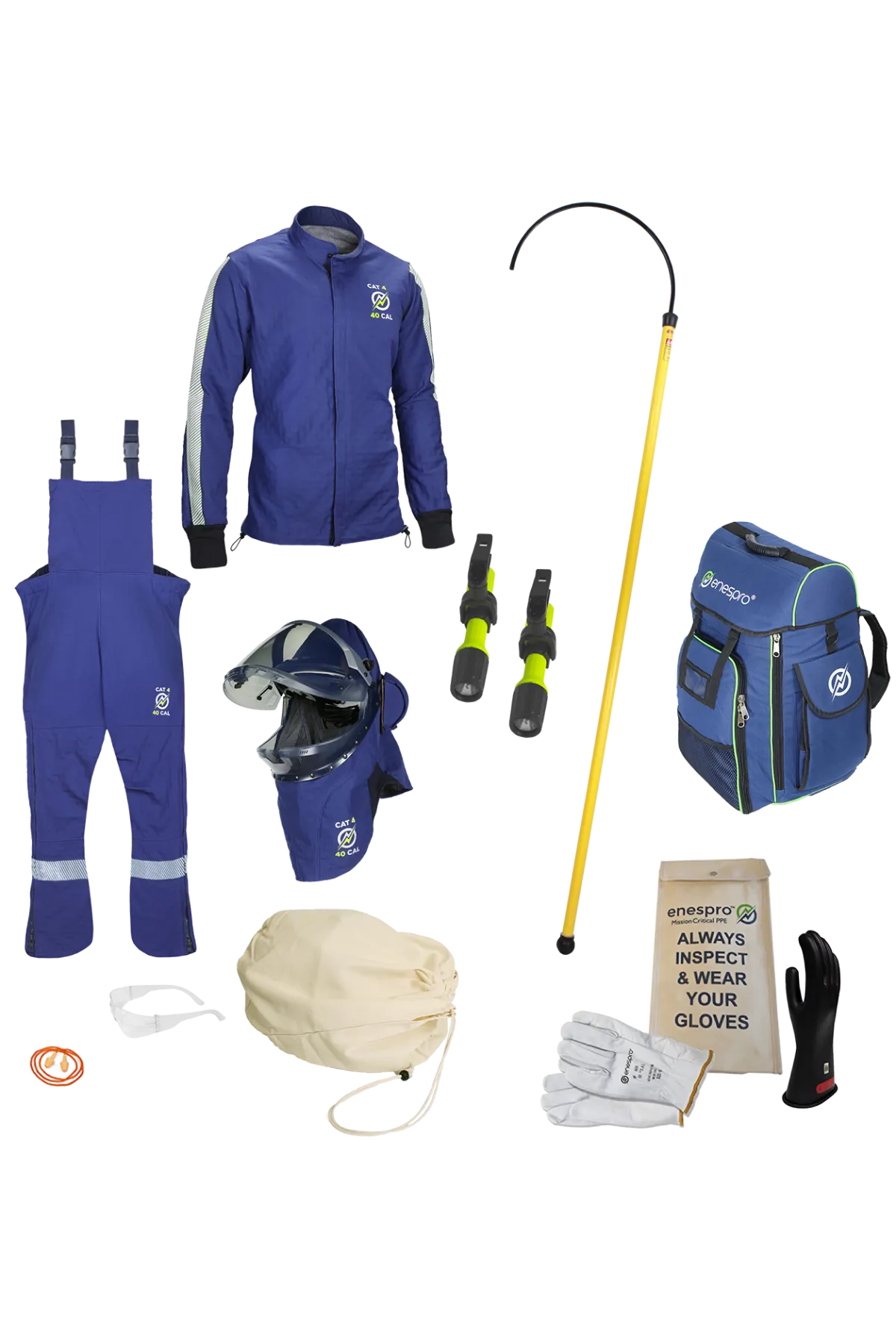 National Safety Apparel KTEV-ARC40 Enespro 40 Cal Premium EV Hazard Protection Kit