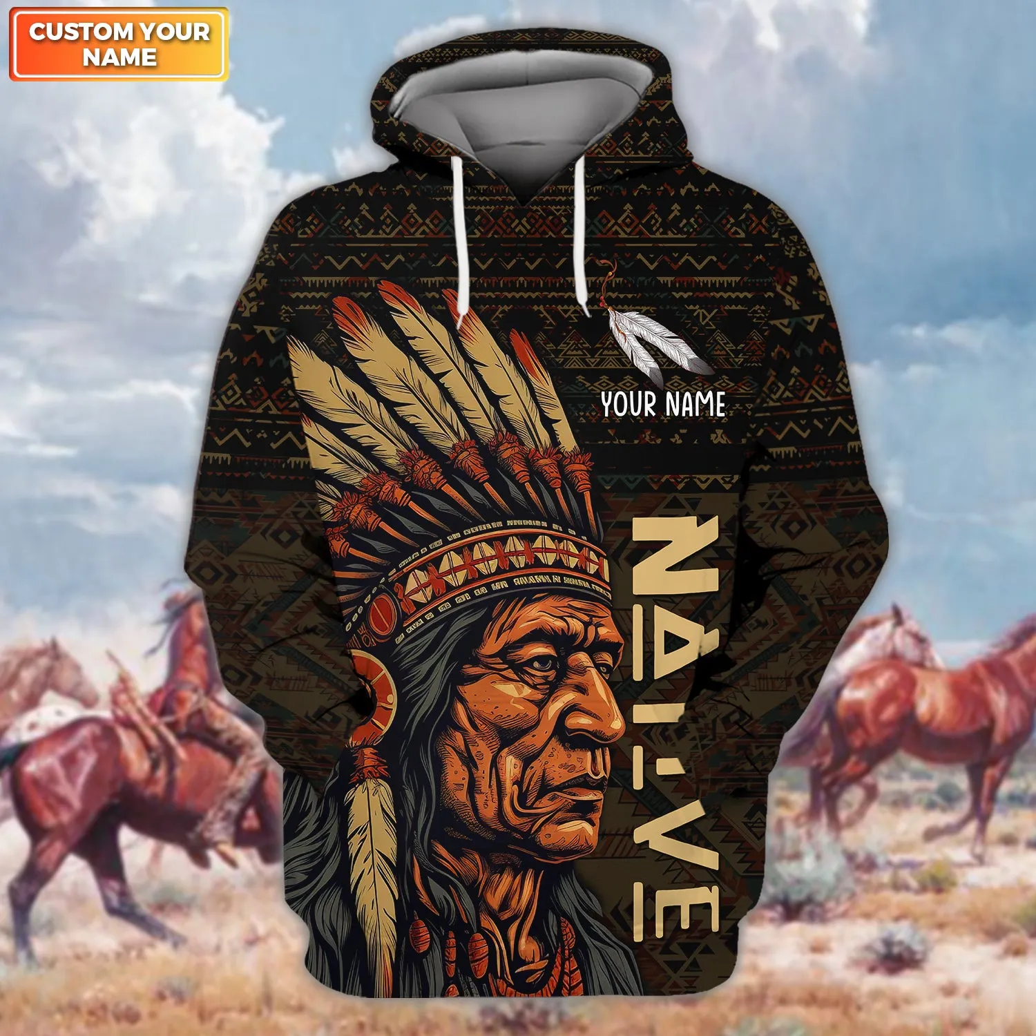 Native America Shirt For Him, Women Native Pride Hoodie