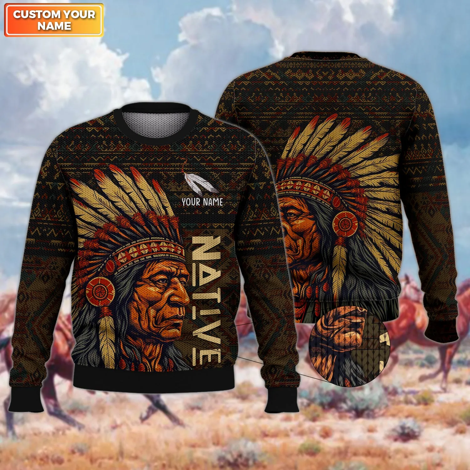 Native America Shirt For Him, Women Native Pride Hoodie