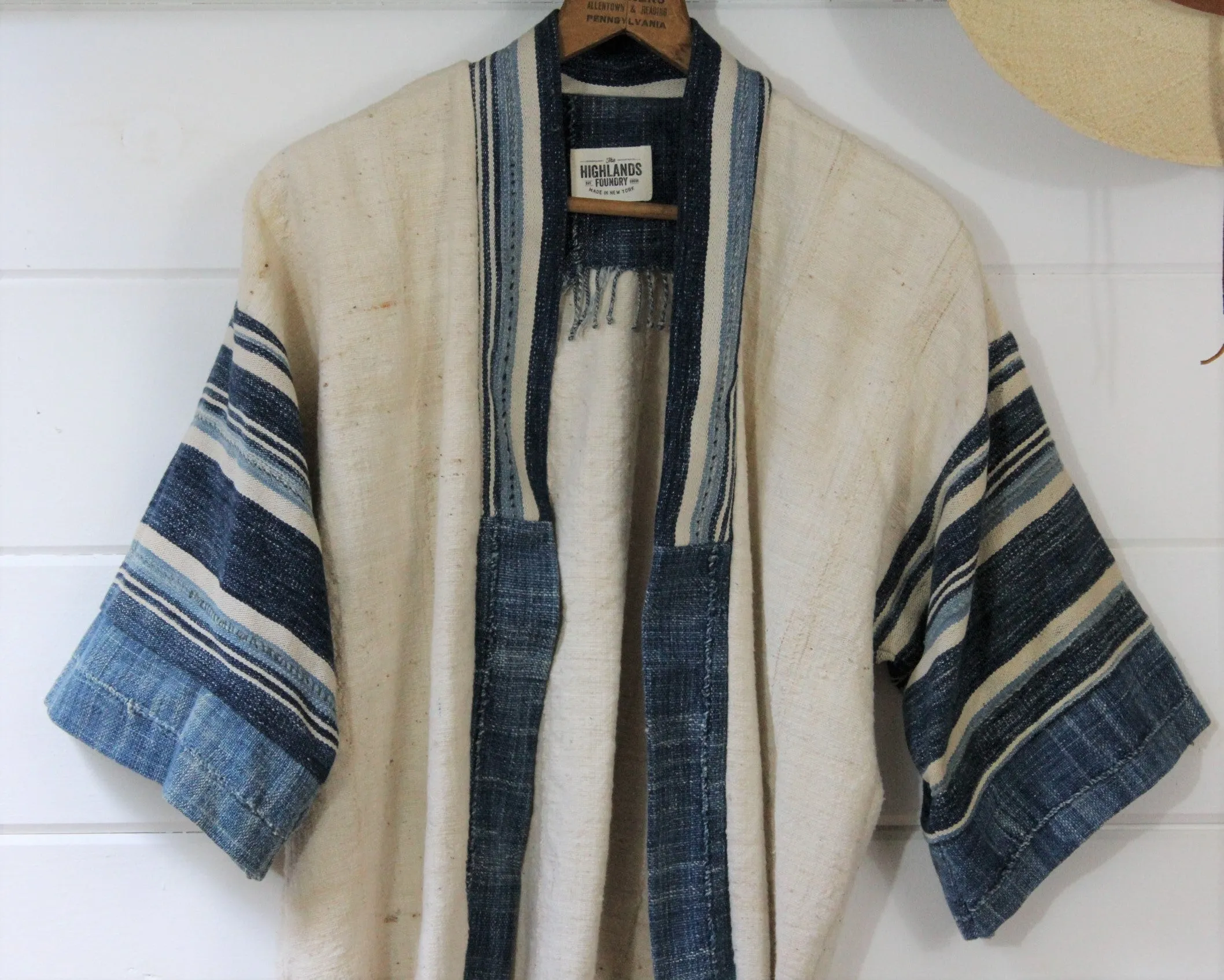 Natural   Indigo Haori Jacket