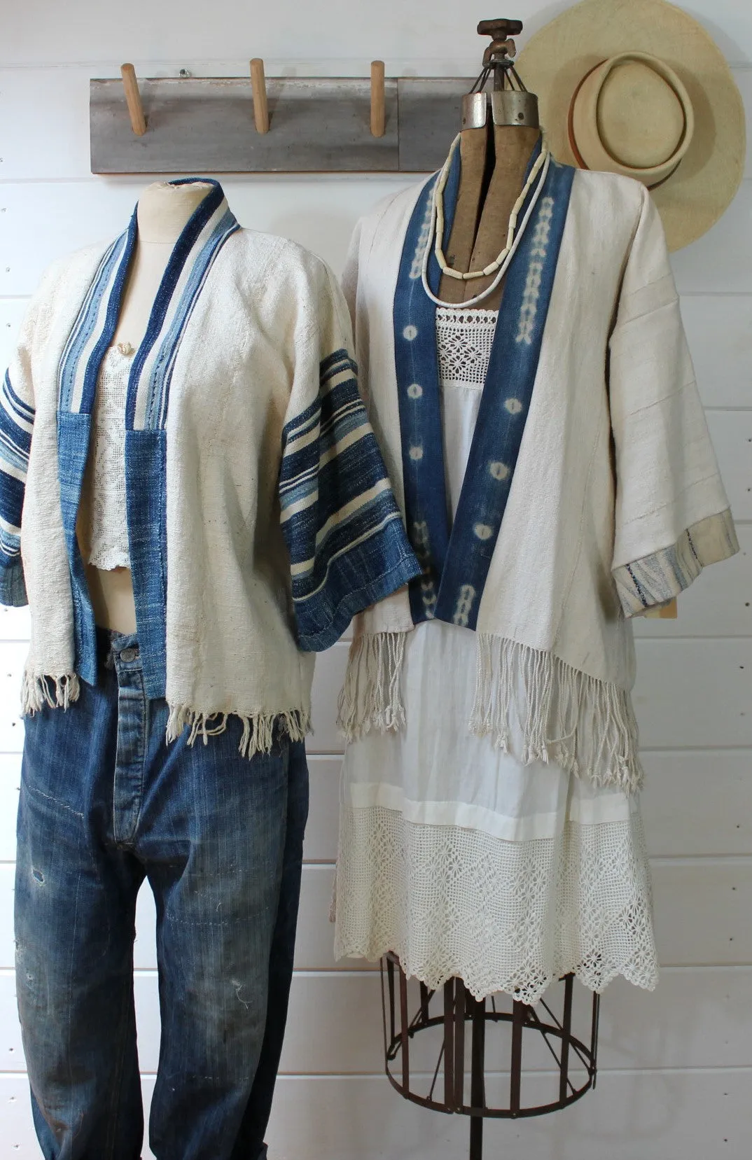 Natural   Indigo Haori Jacket