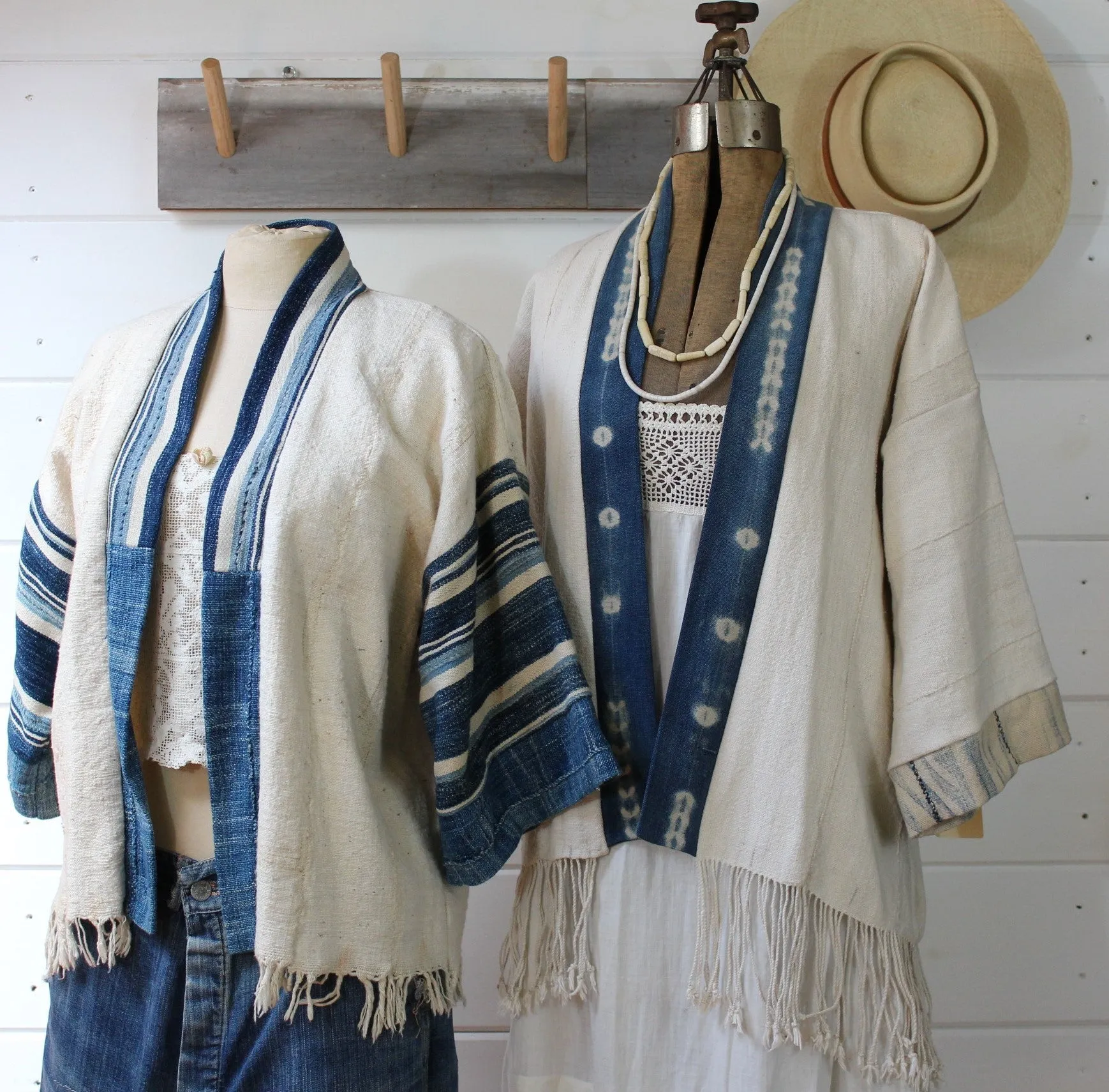 Natural   Indigo Haori Jacket