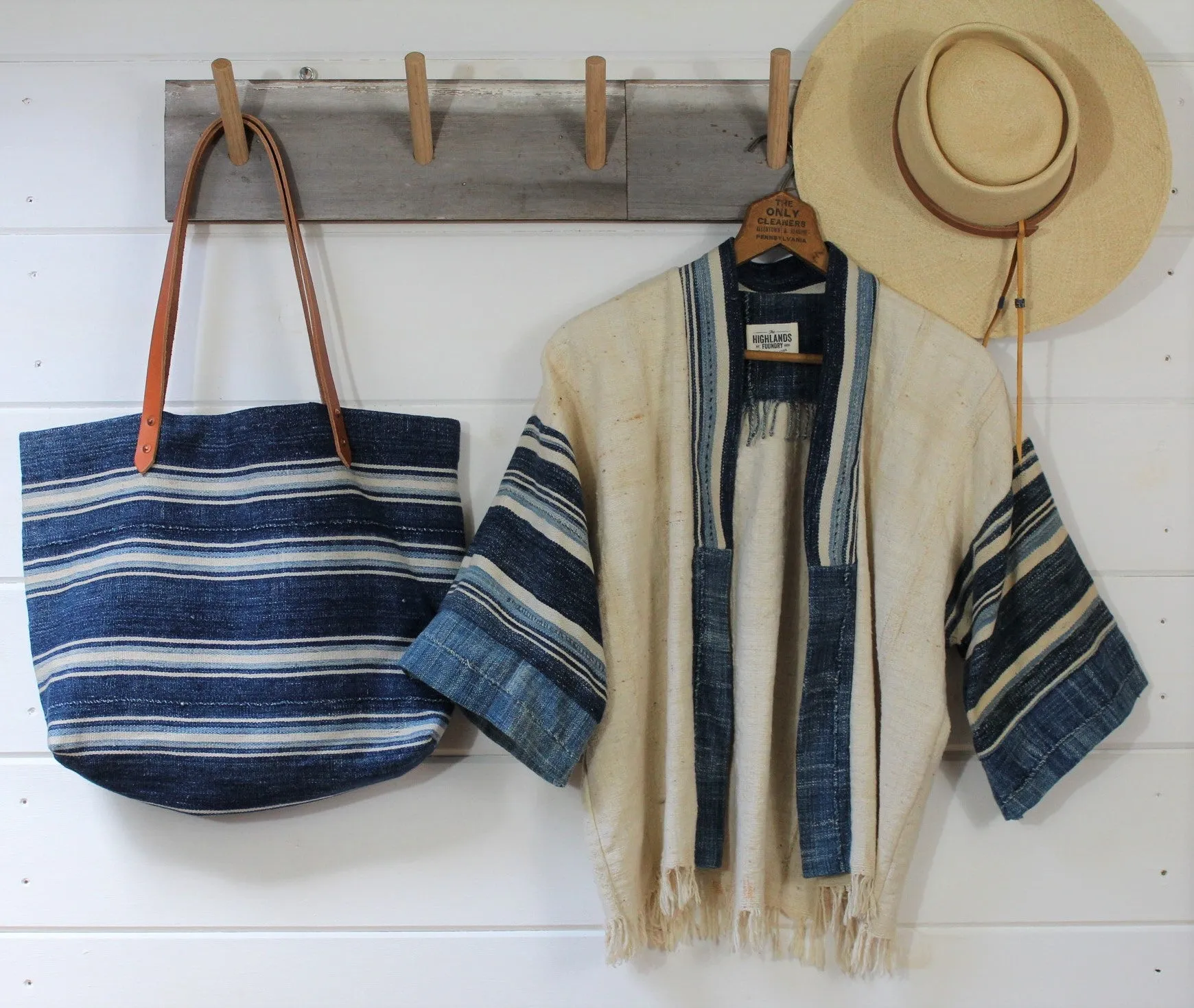 Natural   Indigo Haori Jacket