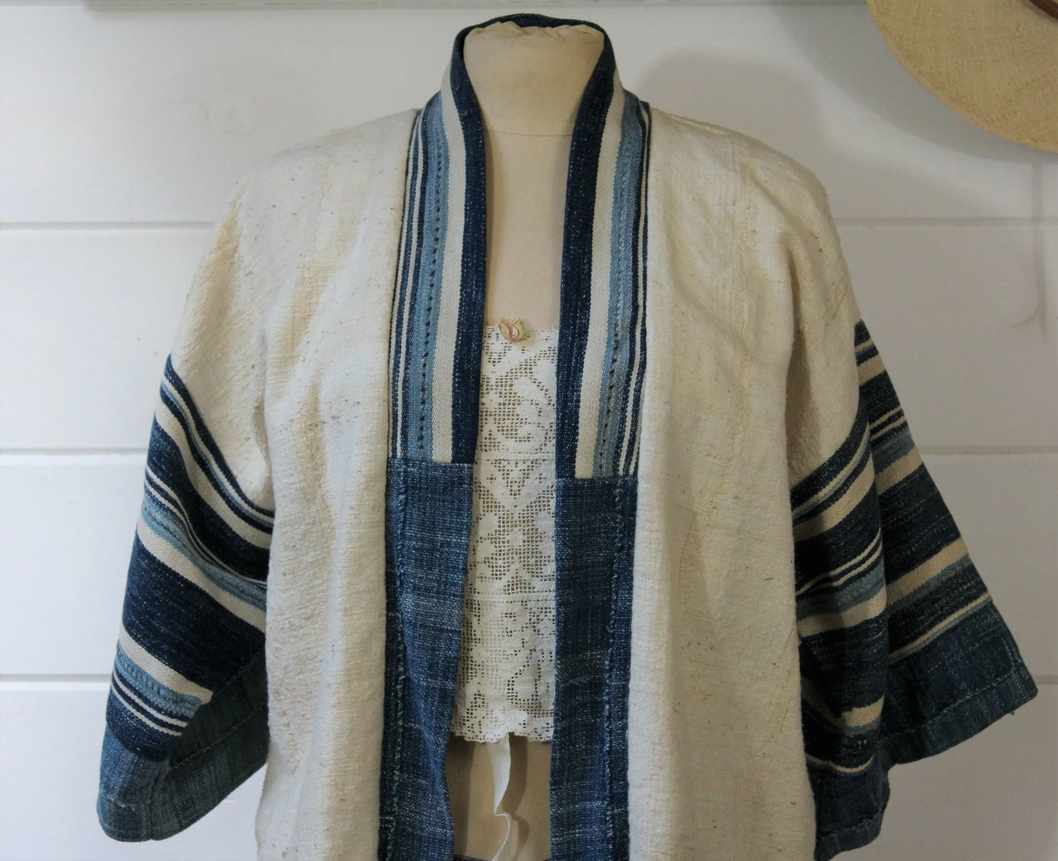 Natural   Indigo Haori Jacket