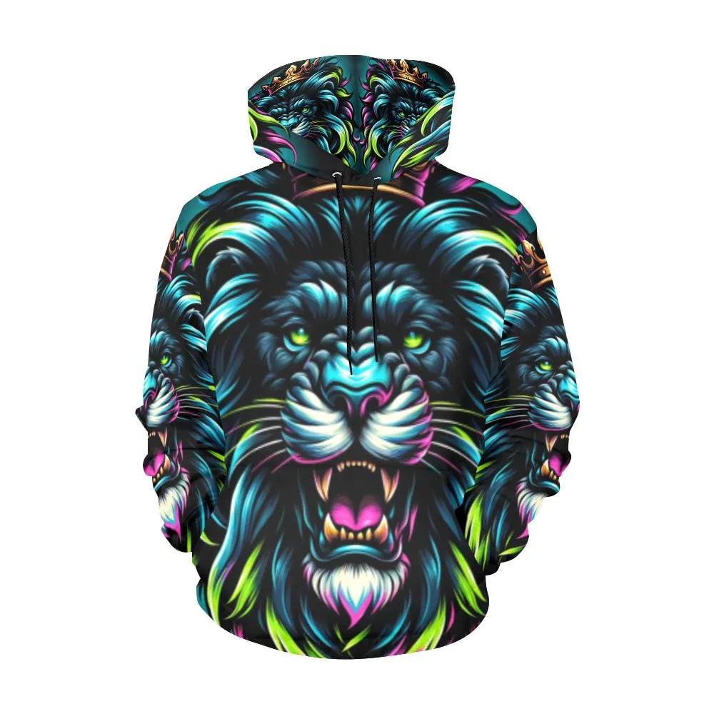 Neon Lion King Hoodie (Unisex)