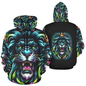 Neon Lion King Hoodie (Unisex)