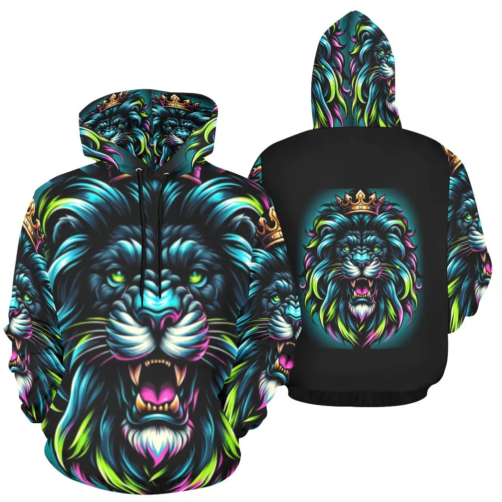 Neon Lion King Hoodie (Unisex)