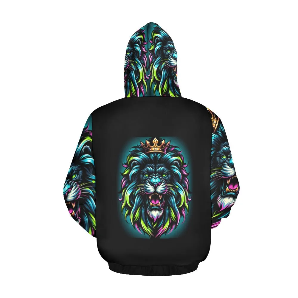 Neon Lion King Hoodie (Unisex)