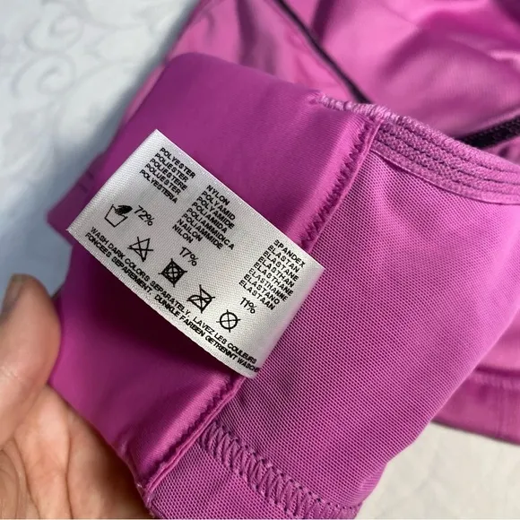 New Glamorise 46DD Bra High Impact Sports Bra Elite Performance Pink Underwire